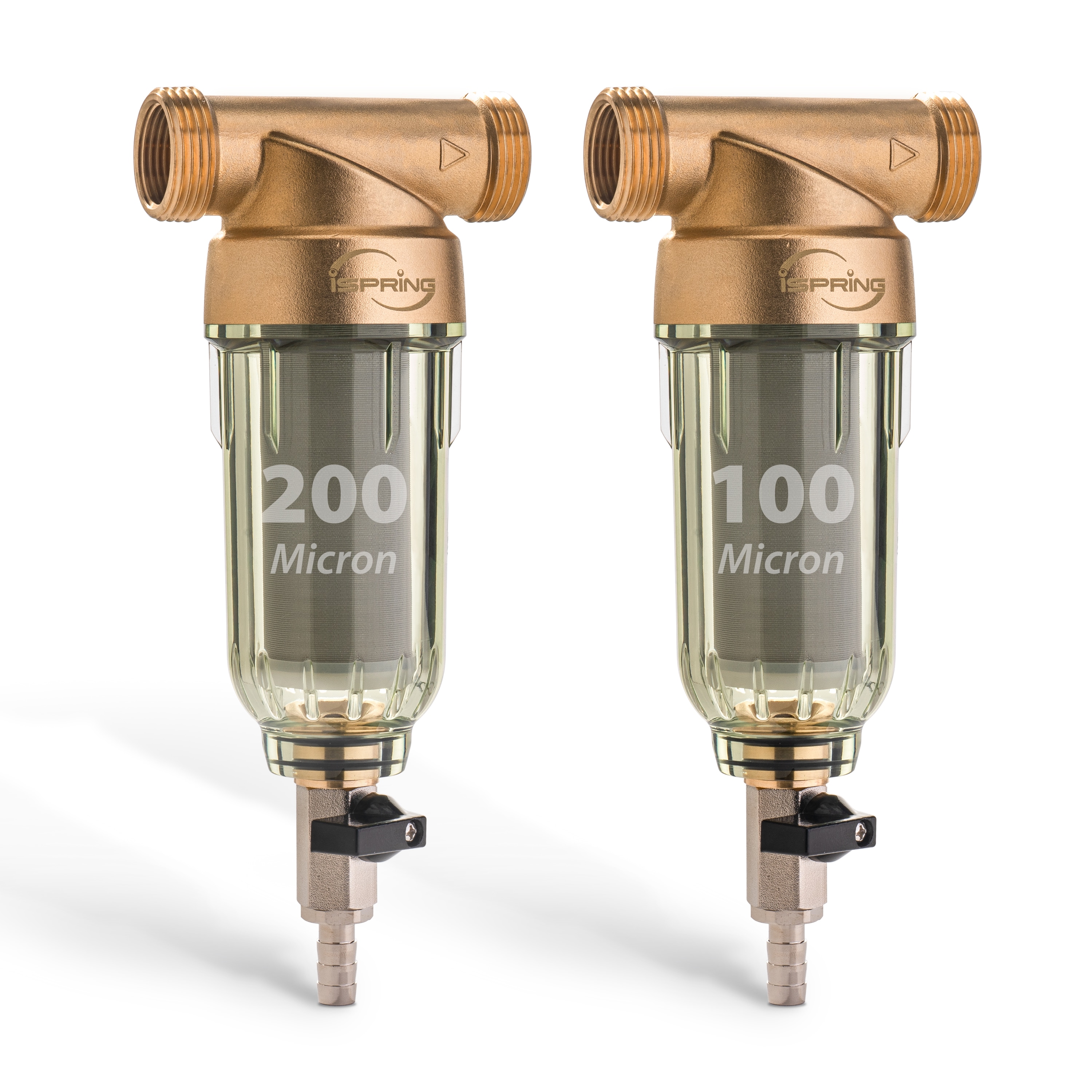 iSpring WSP2PK21 WSP2PK21 Dual-stage 25-GPM Mechanical filtration Well water Whole House Water Filtration System