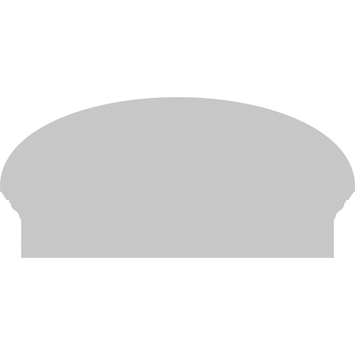 Ekena Millwork PEDPC026X135ELL01 Exterior-Window-Trim - View #5