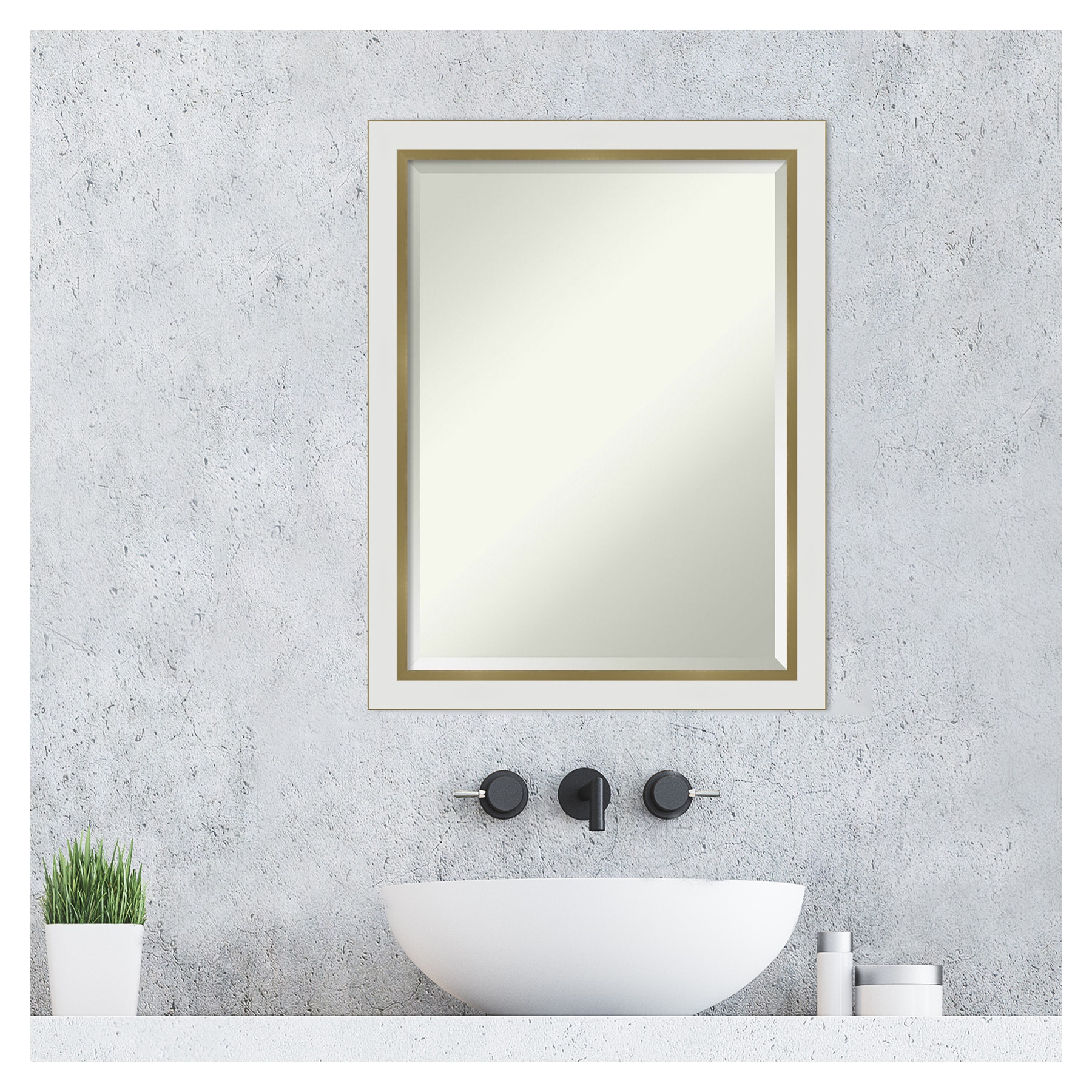 Amanti Art DSW4593118 Framed-Bath-Mirrors - View #6