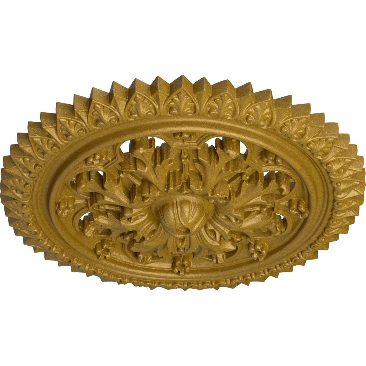 Ekena Millwork CM21YOPGS Ceiling-Medallions - View #2