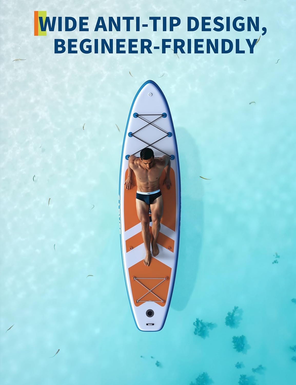 Qeetex GWPSS-3358FFAS Stand-Up-Paddle-Boards - View #2