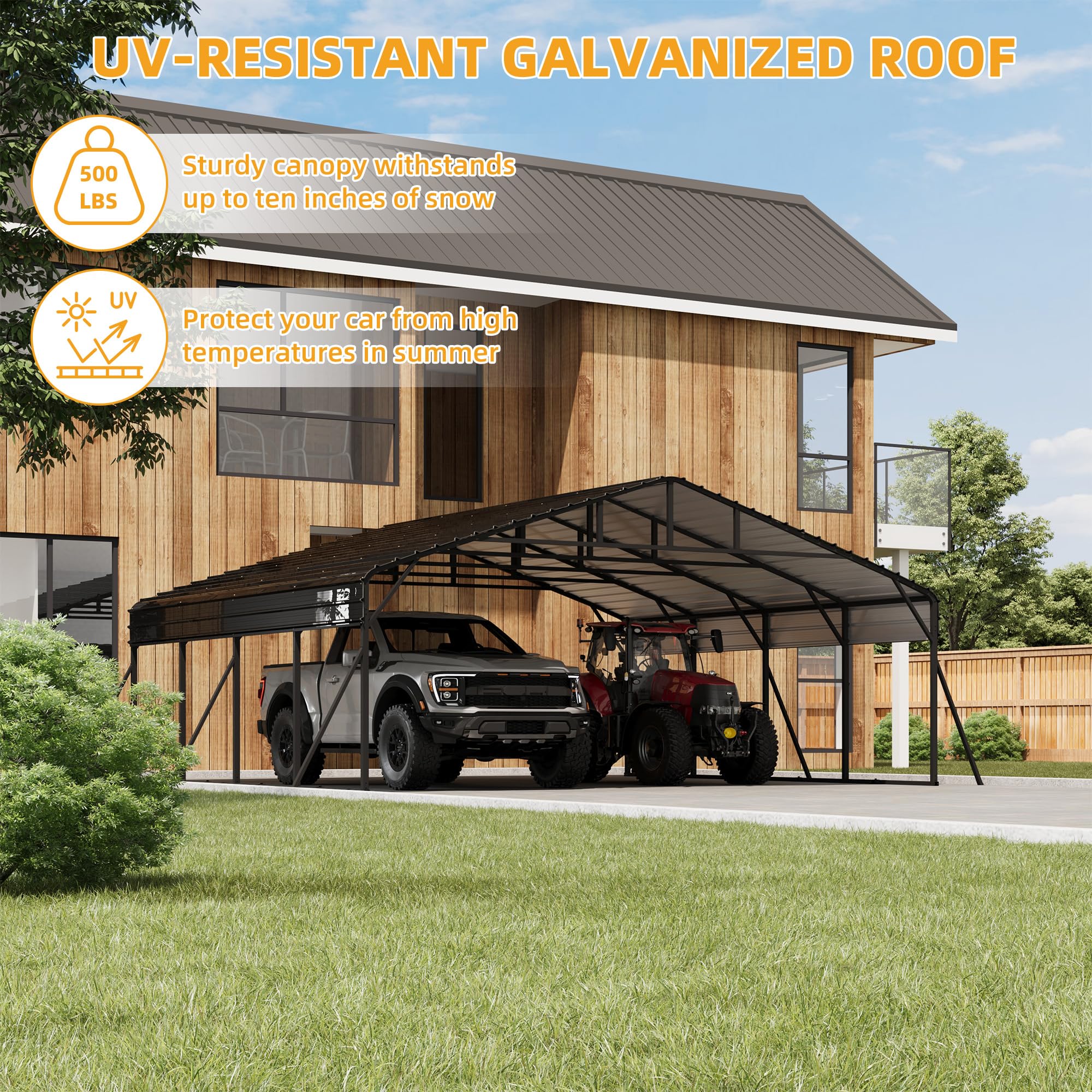 GarveeLife LMYCP-OT731403 Carport-Covers - View #6