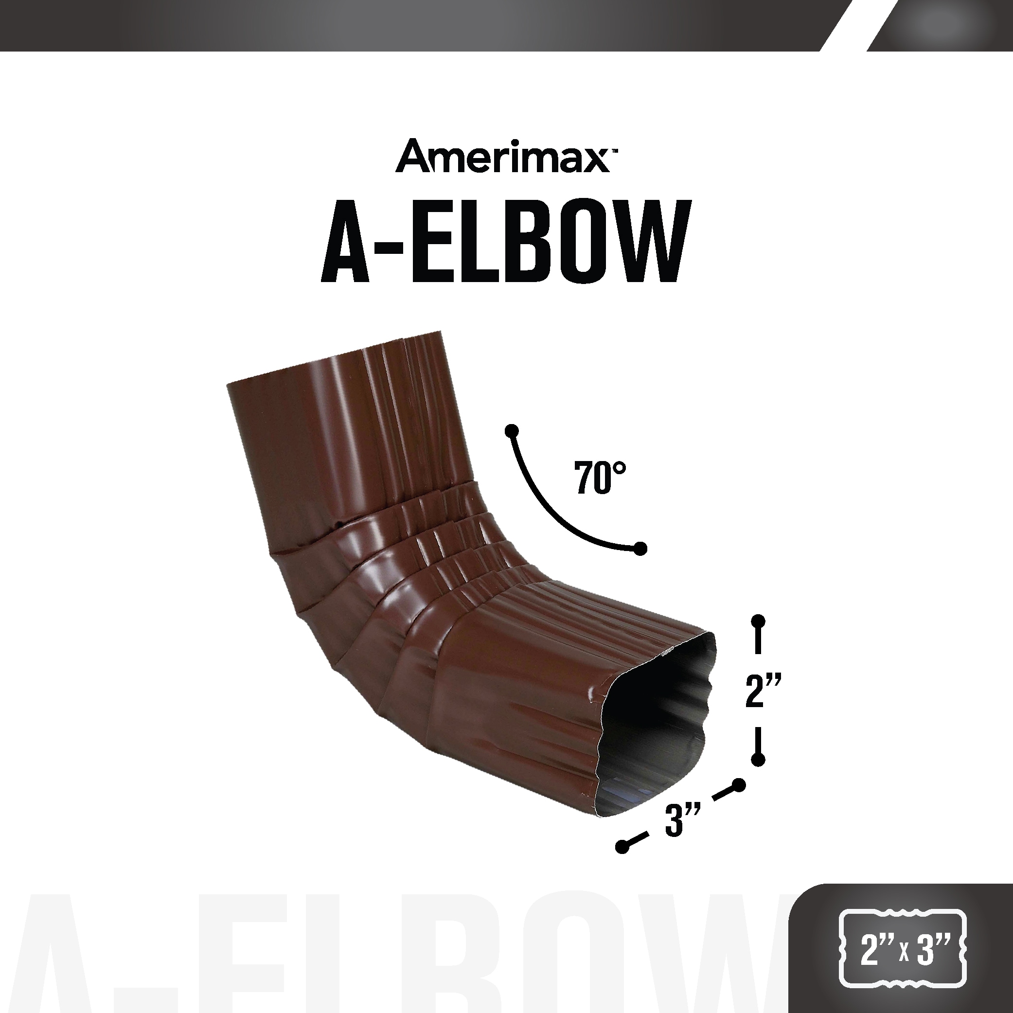 Amerimax 3AE024AMB-U Downspout-Components - View #3