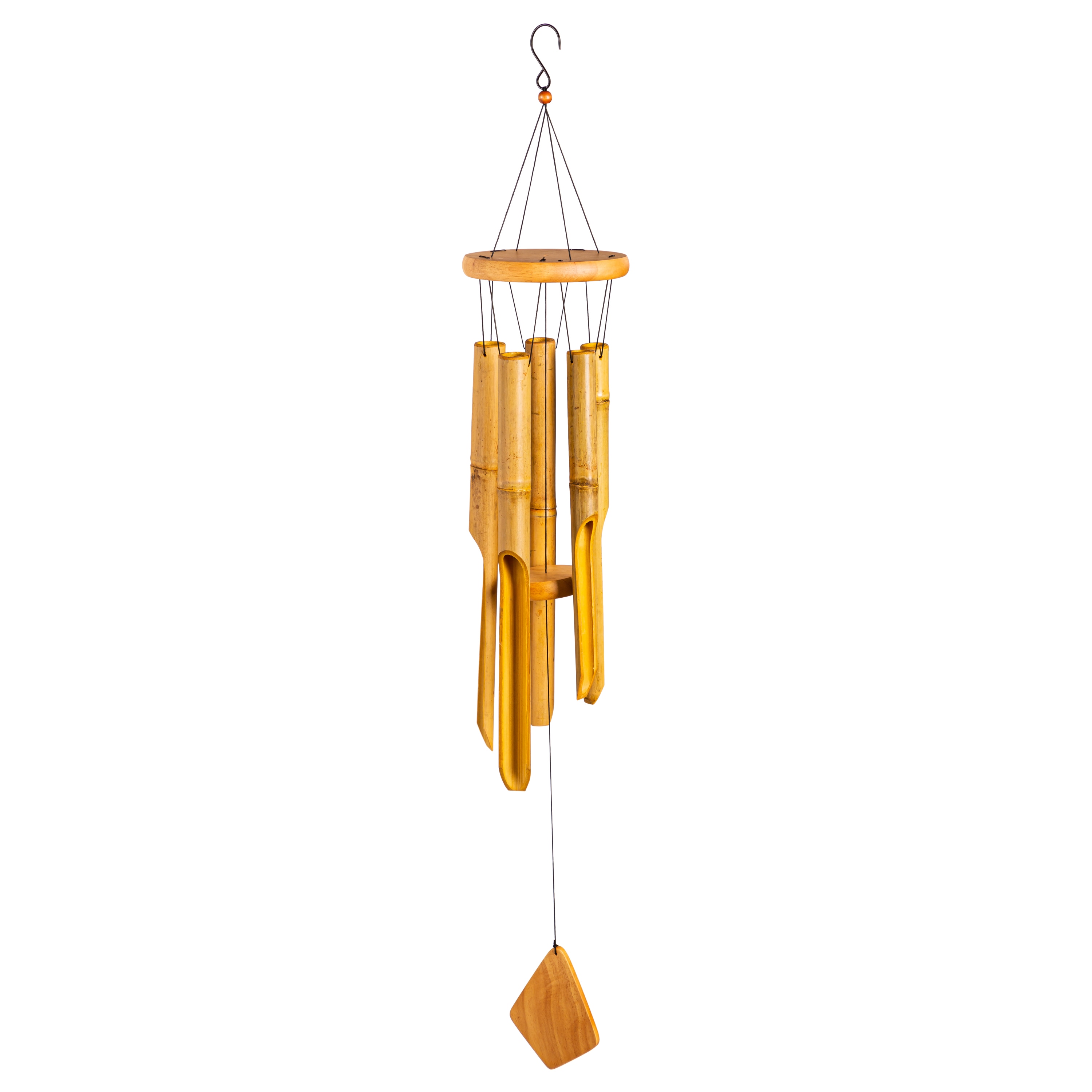 Evergreen 37-in Natural Metal Wind Chime #2WC2355