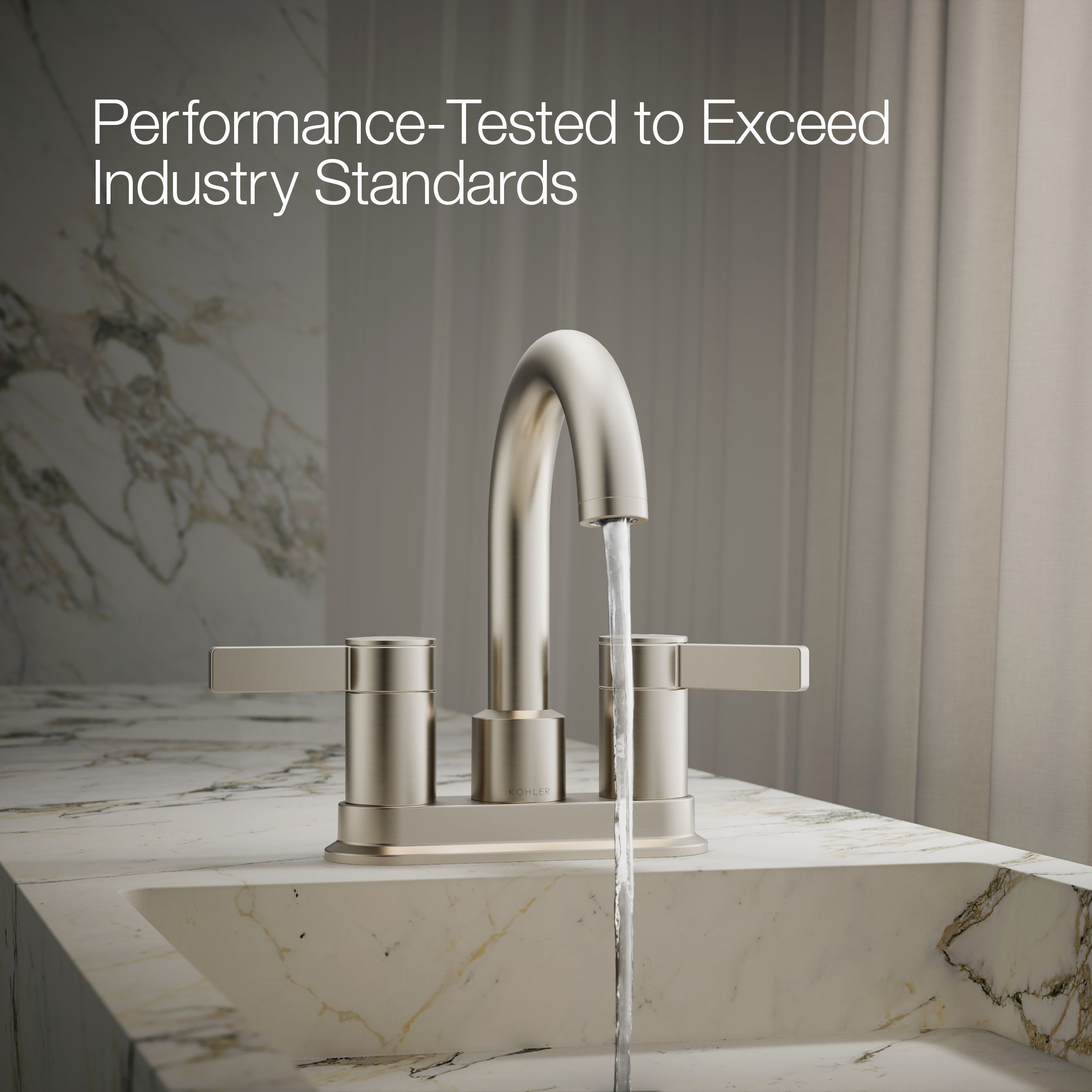 KOHLER REC28732-4D-BN Lavatory-Faucets - View #3