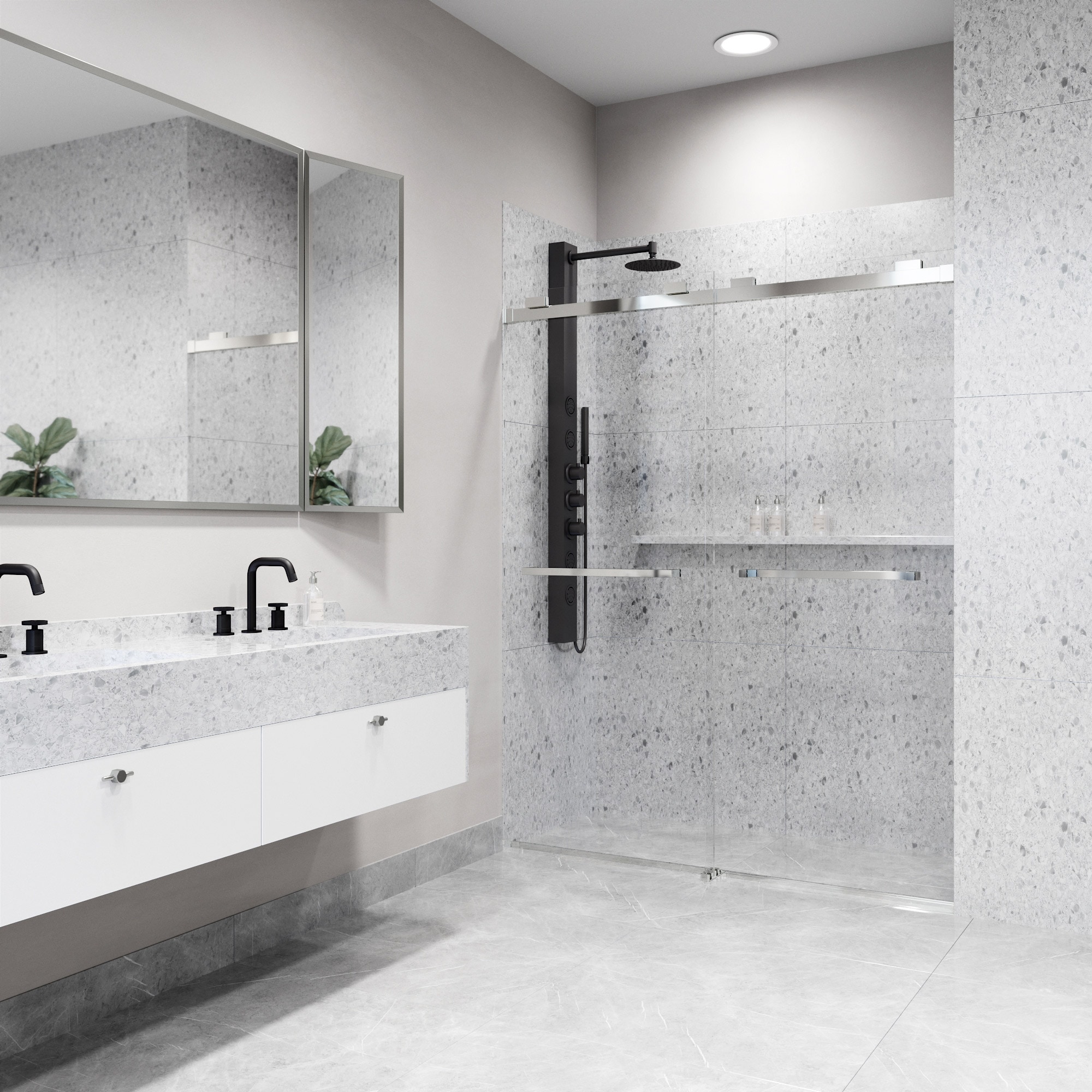 VIGO VG6023CHCL6076 Shower-Doors - View #8