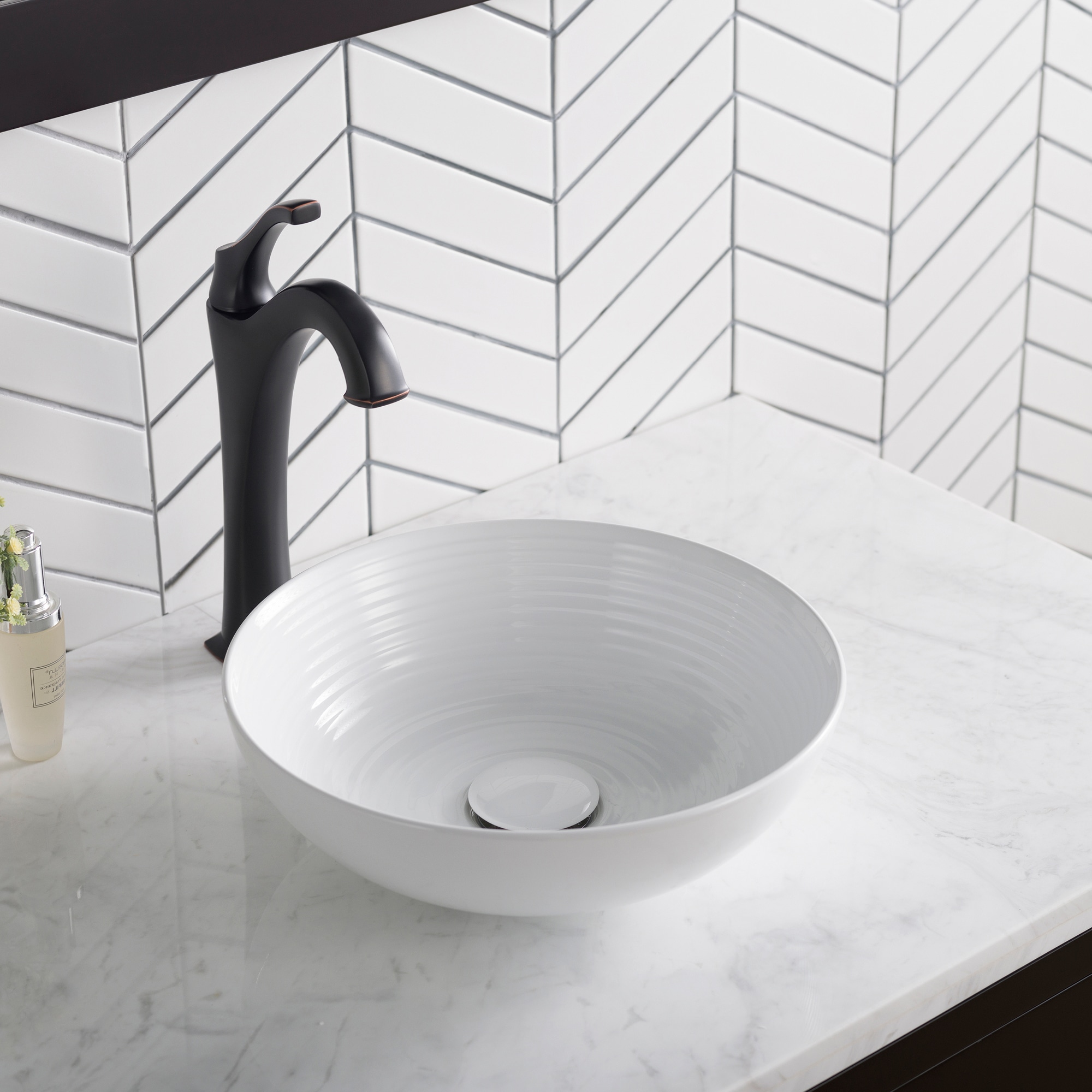 Kraus KCV-204GWH Bath-Sink - View #11