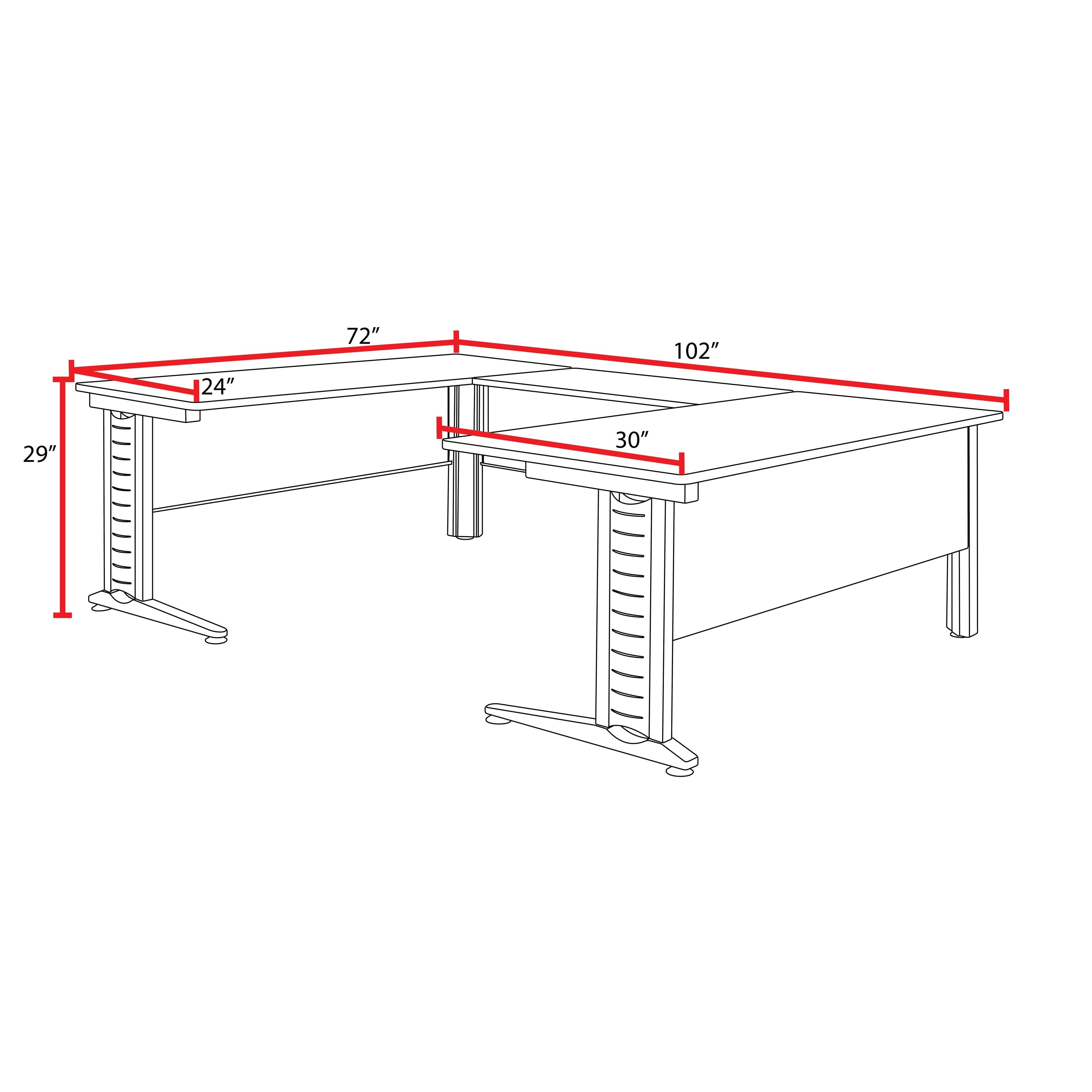 Regency MUDS723048PL desks - View #8