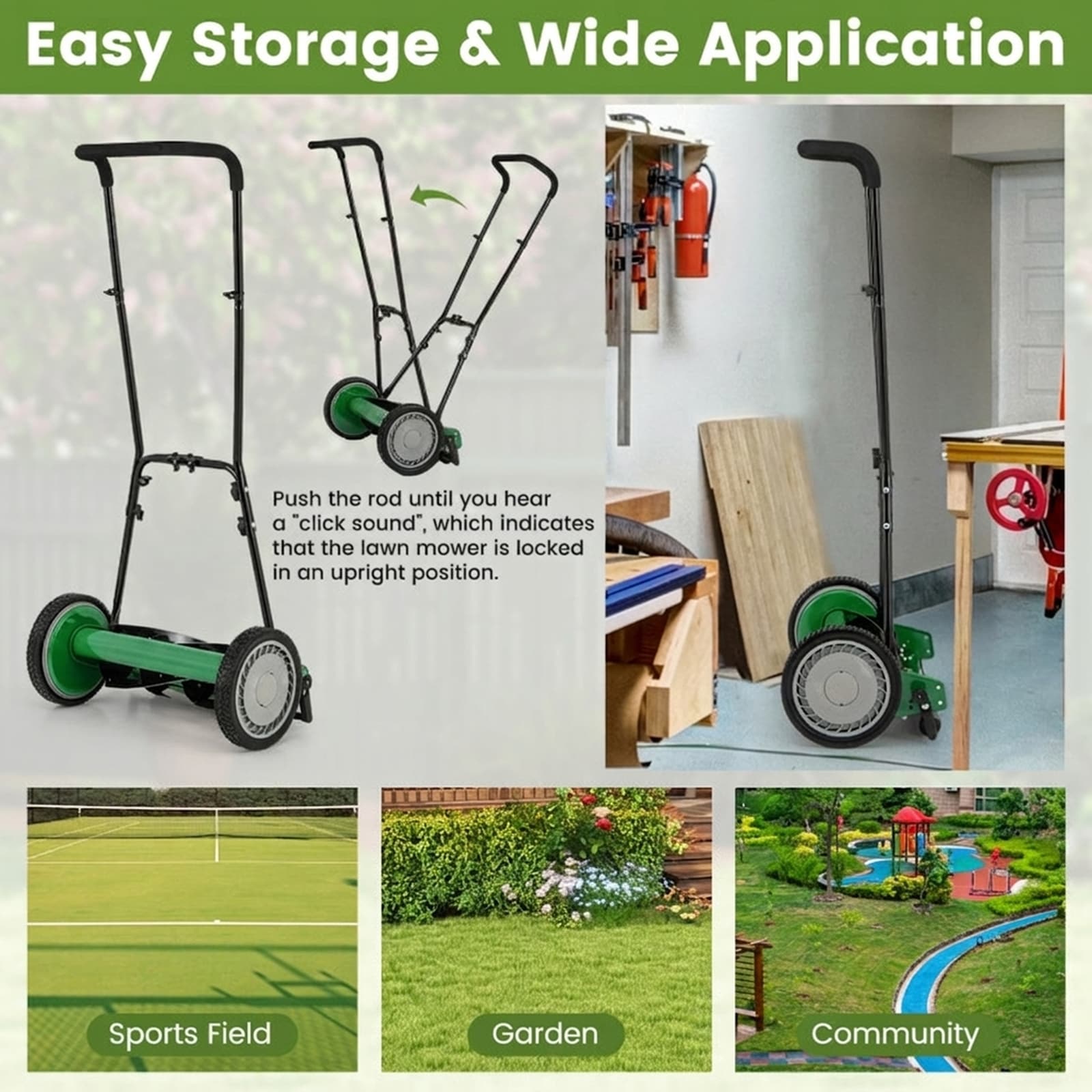 SUGIFT LW108SUGHY1665 Push-Mower-Reel - View #8