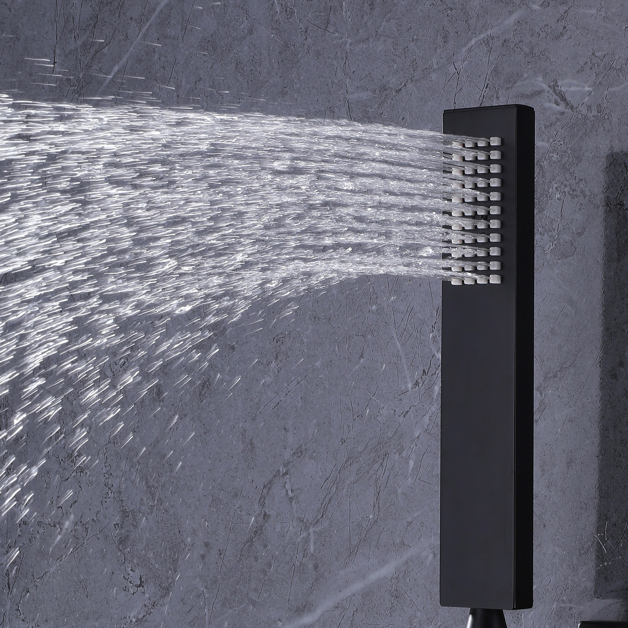WELLFOR WB-SH018MB Showerhead-Bar-Panels - View #3