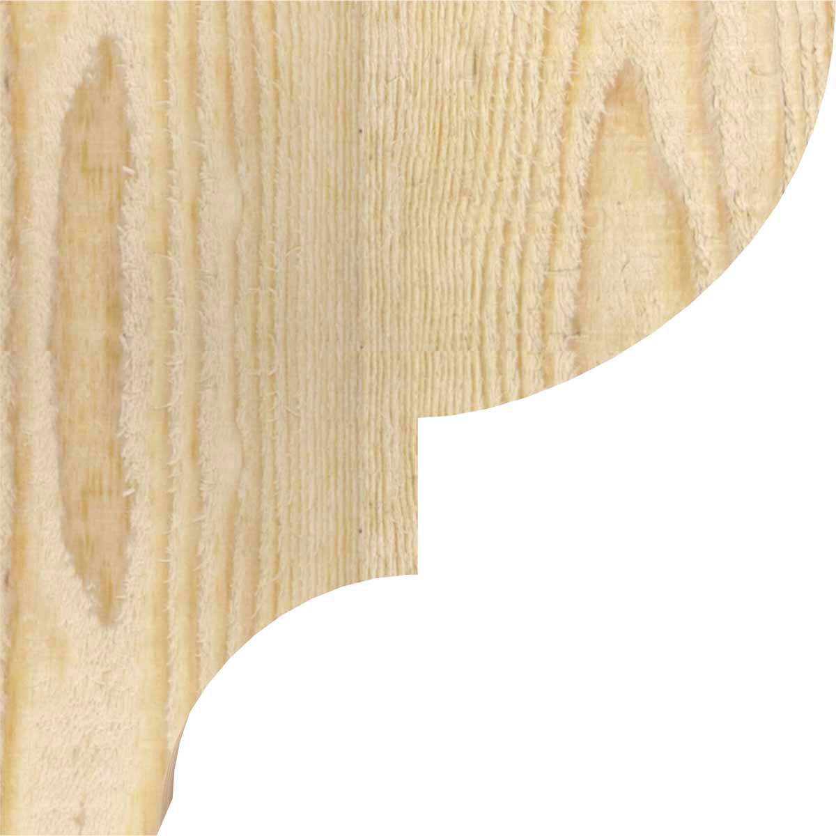 Ekena Millwork COR04X08X08RID00RDF corbels - View #3