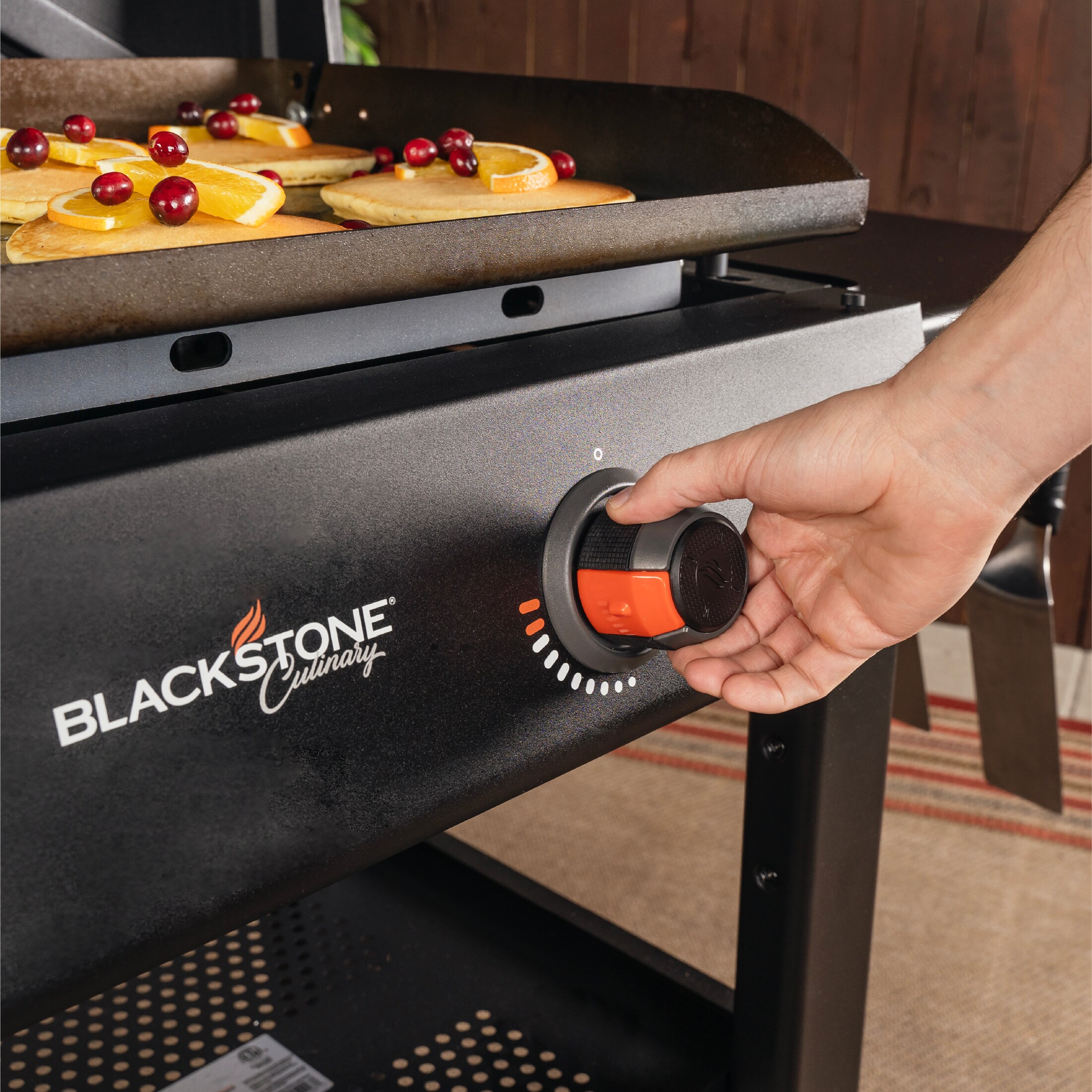 Blackstone 30" Culinary Omnivore Griddle with Hood 2-Burner Liquid Propane Flat Top Grill