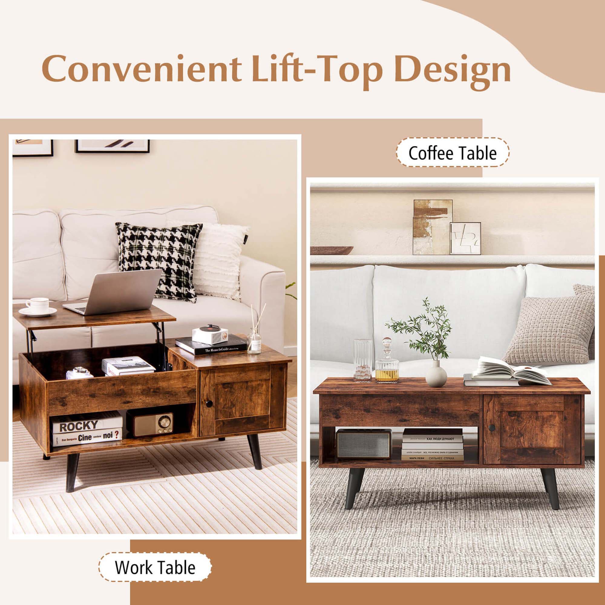 Costway HCST02853 Coffee-Tables - View #6