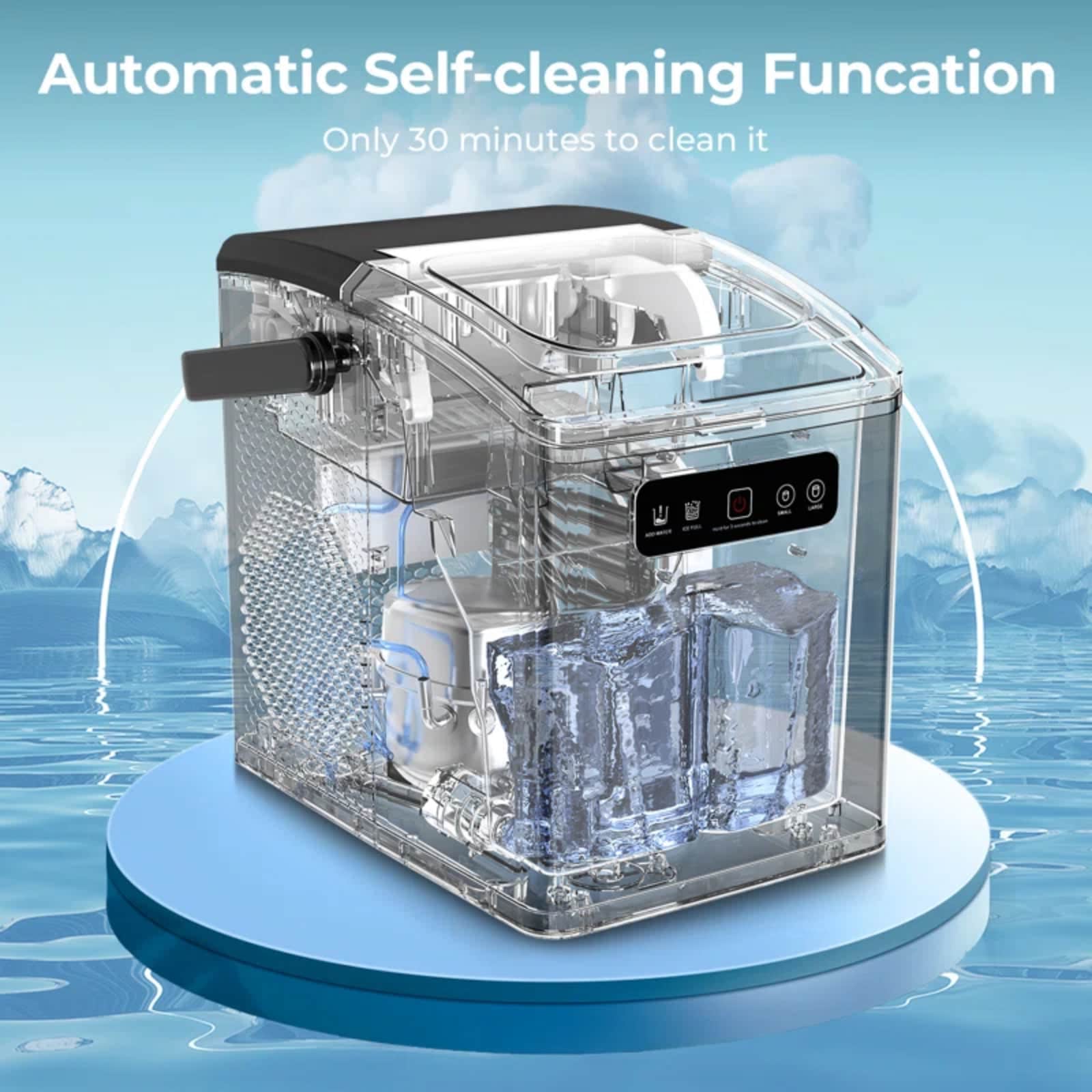 Antarctic Star Z3424-BLACK Commercial-Ice-Makers - View #7