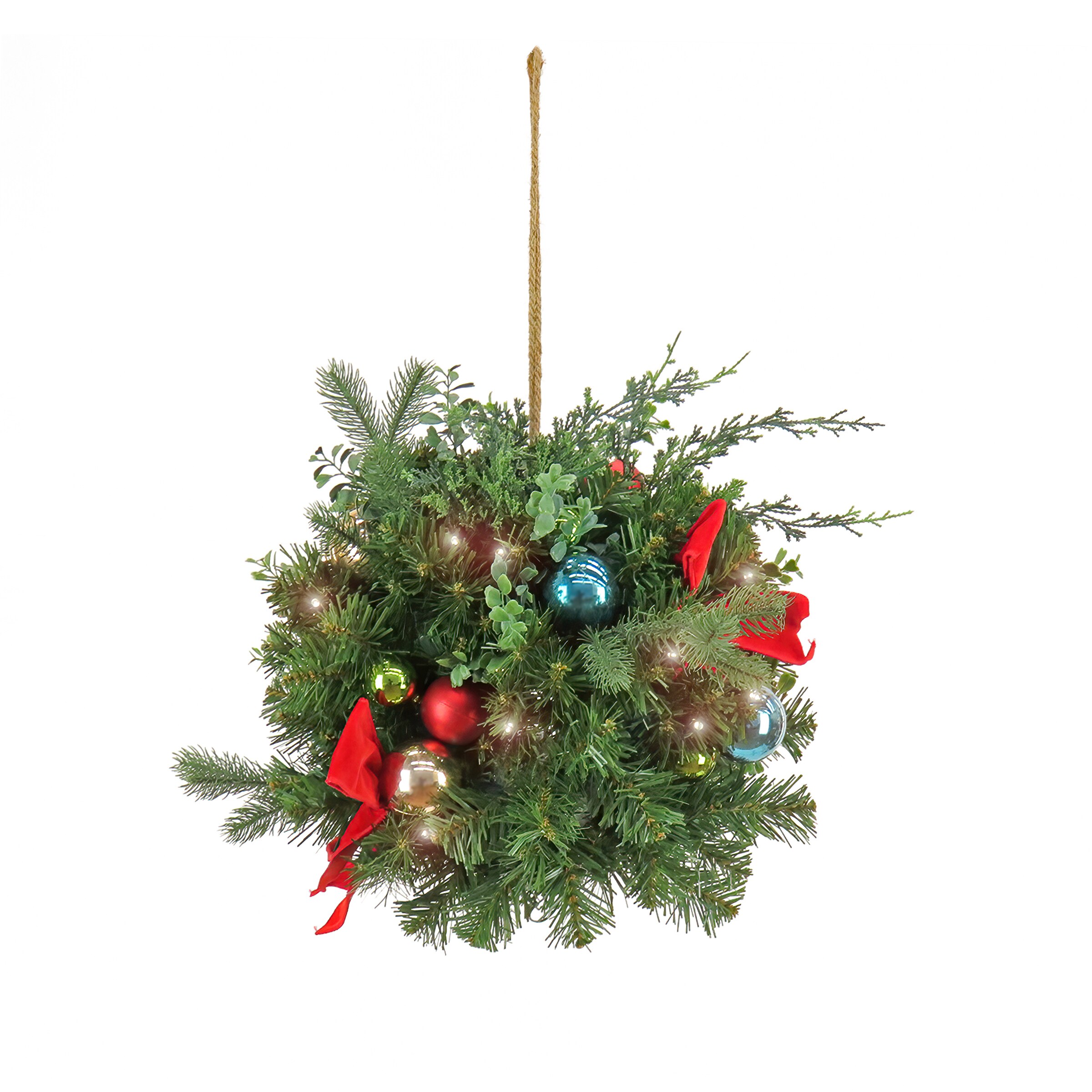 National Tree Company DC13-329L-16K-B 16-in Lighted Decoration s Battery-operated Christmas Decor