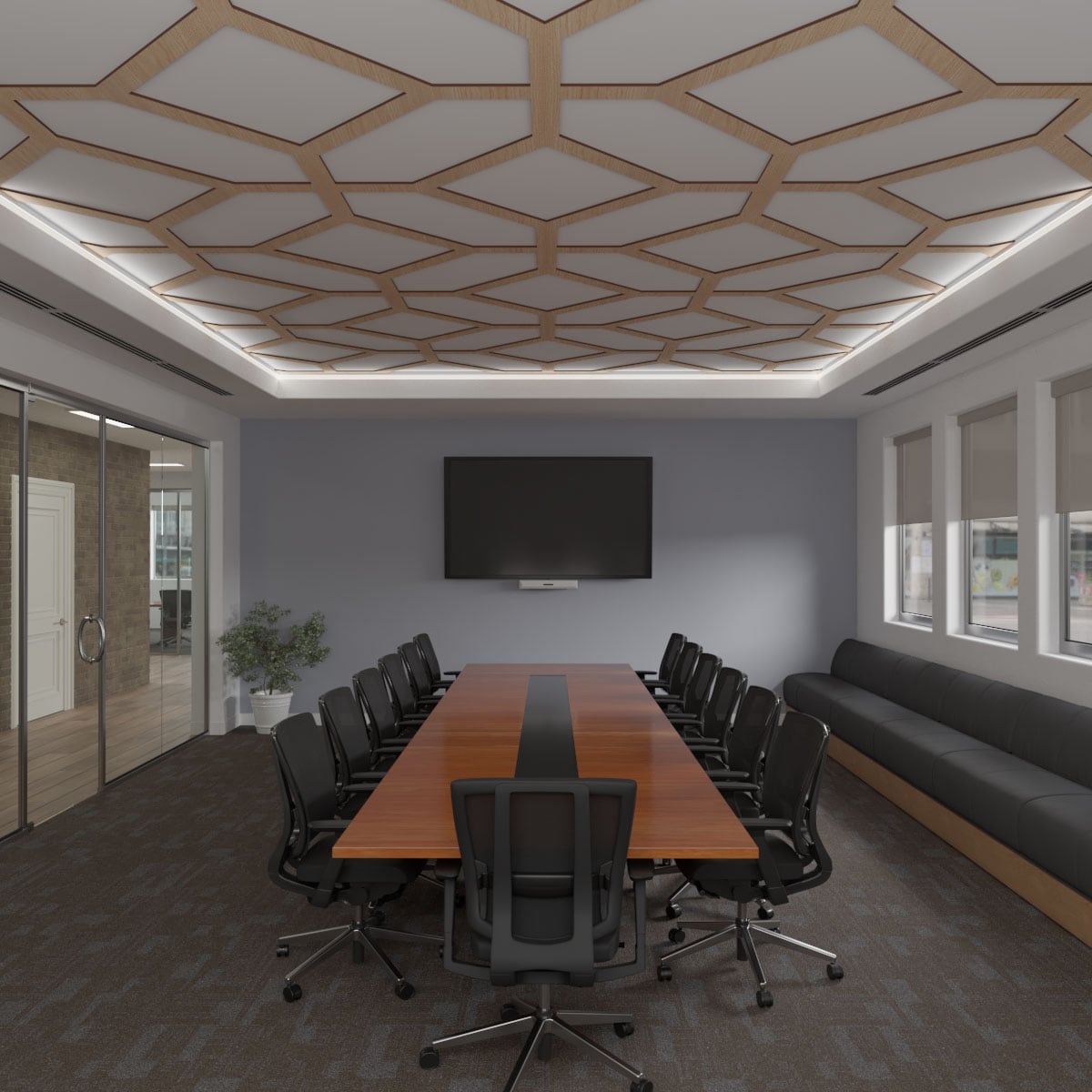 Ekena Millwork CELW67X67X0375CAMHI Wall-Panels - View #9