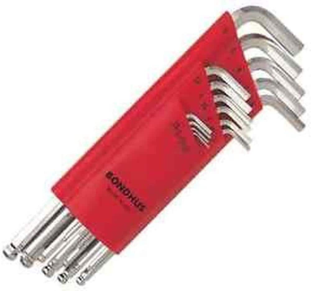 Bondhus 17095 Metric 15 -Pieces Hex key set