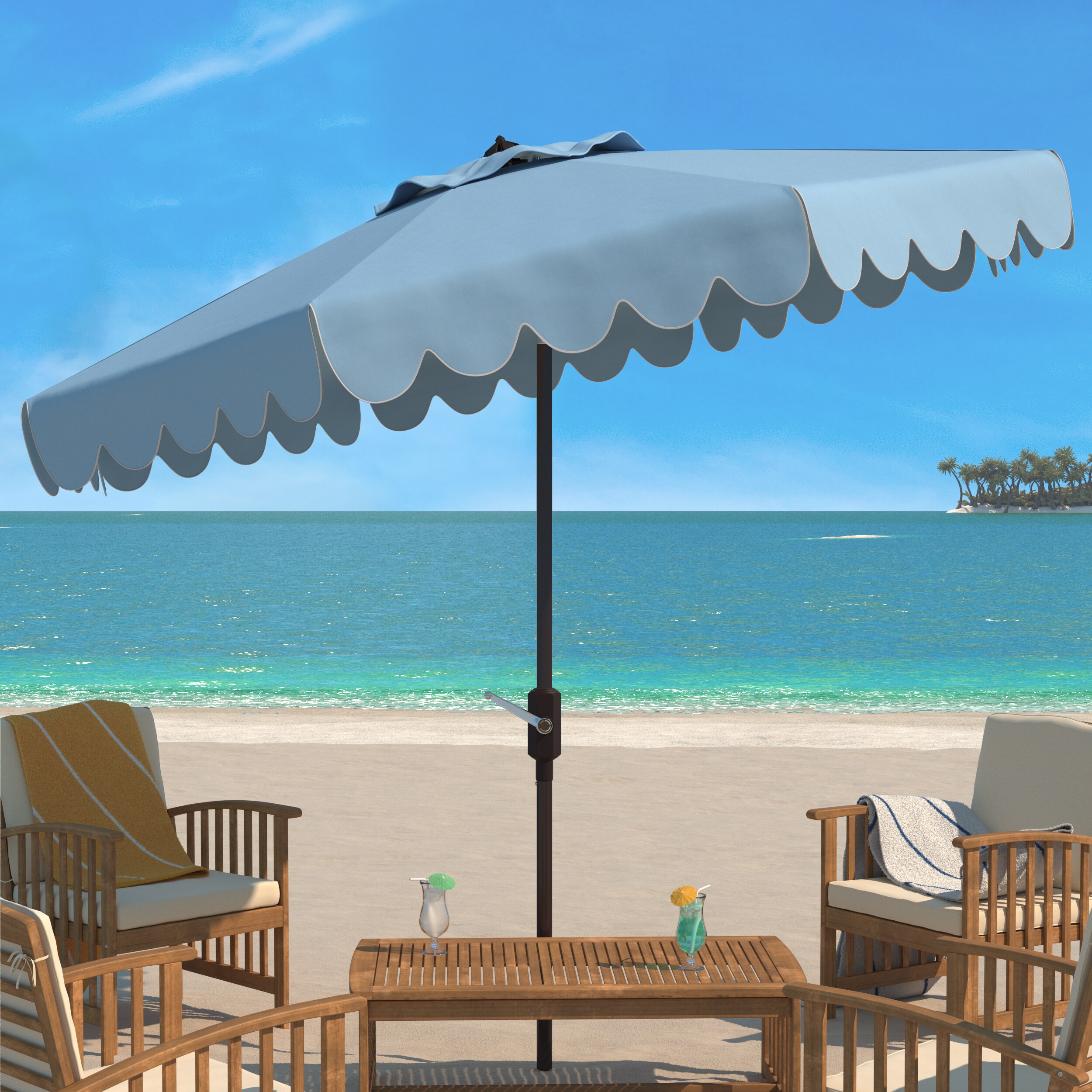 Safavieh PAT8010U Umbrellas-2 - View #3