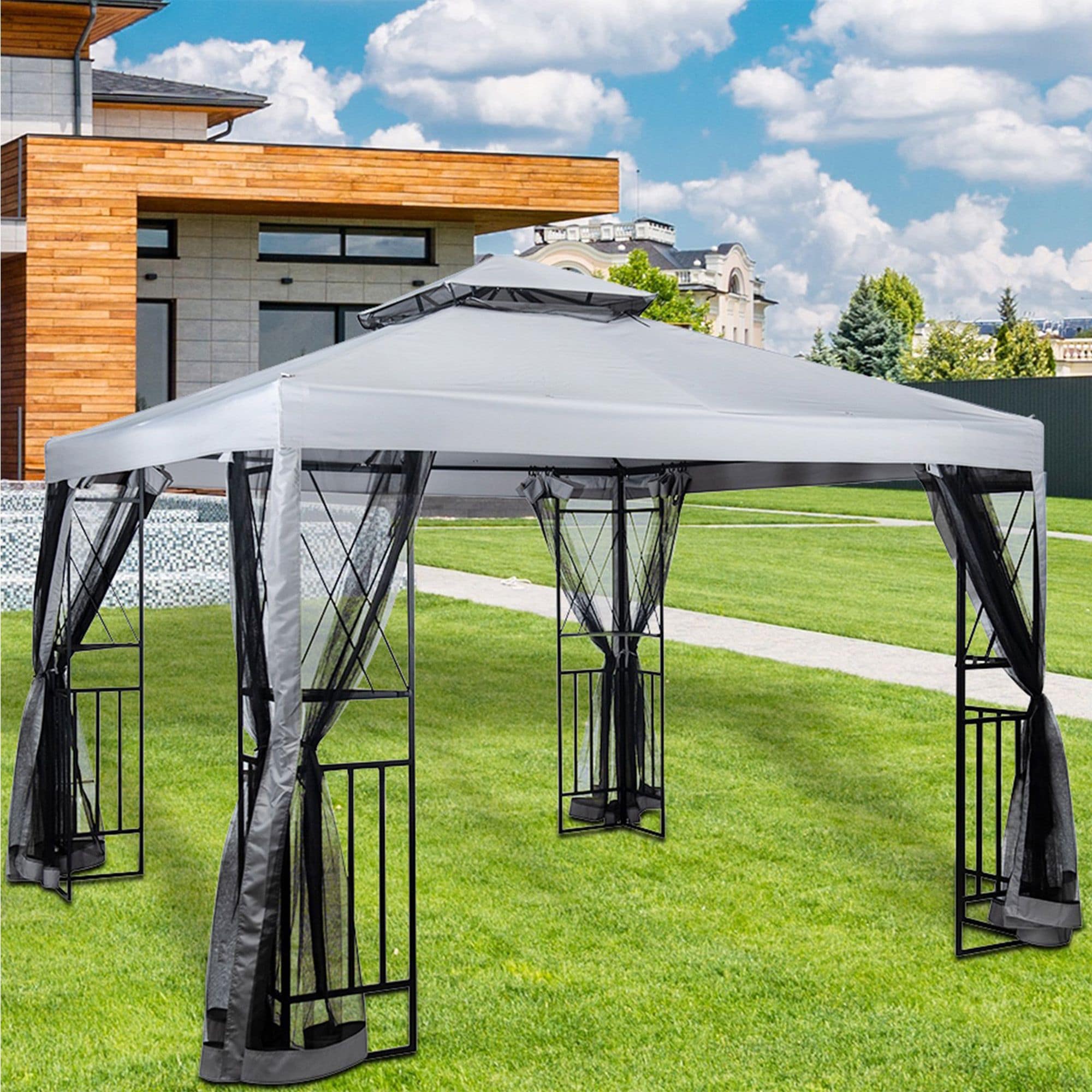 Hexagon Gazebos at