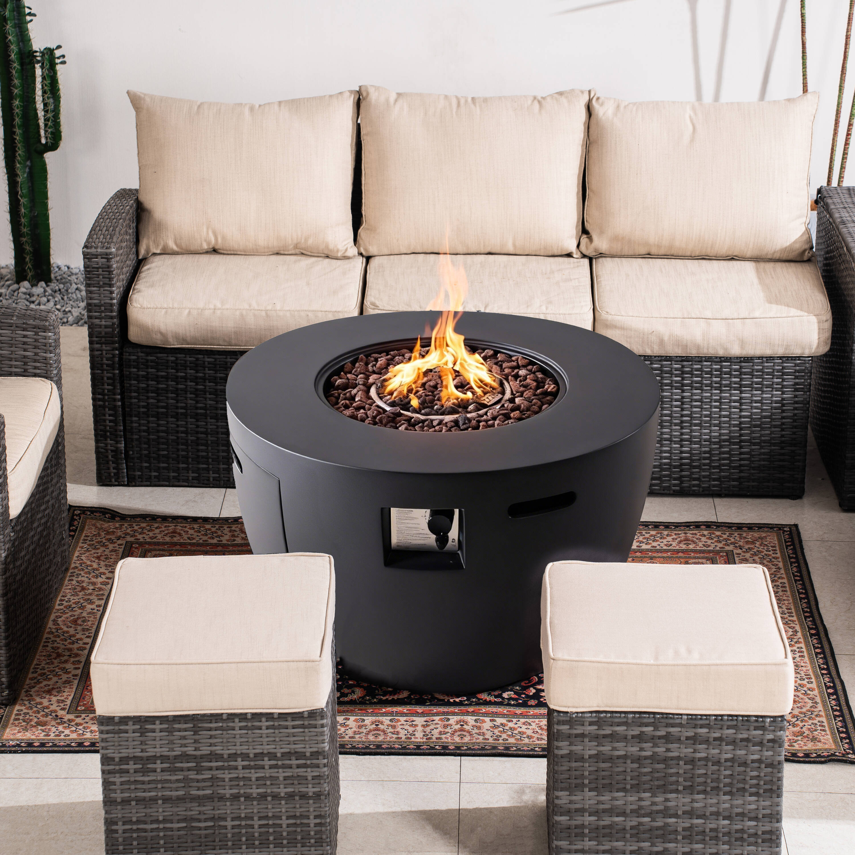 Direct Wicker DWG-2160DG1403BGR Patio-Conversation-Sets - View #10