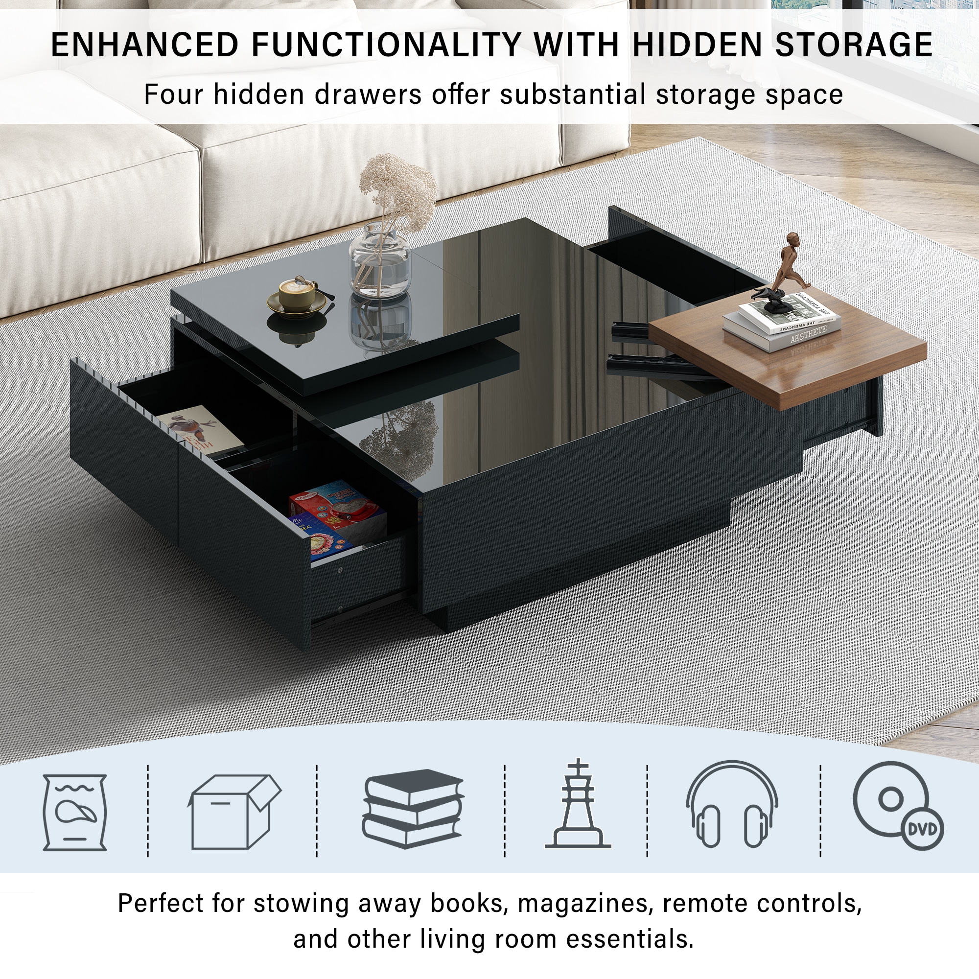 ModernLuxe L3P-WF324734AAB Coffee-Tables - View #7