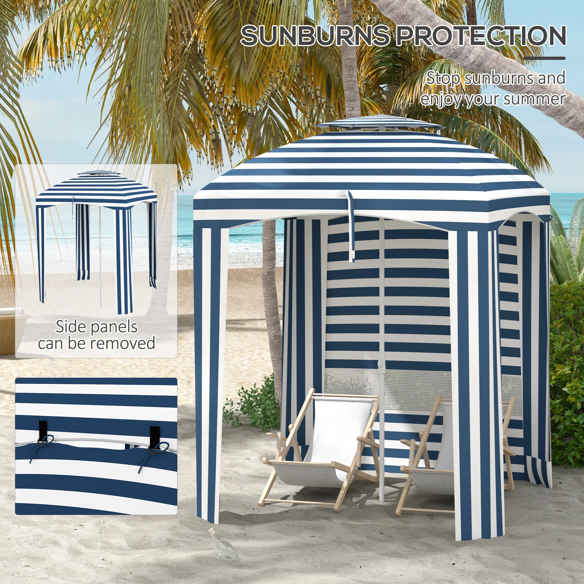 Miki Shinly AB-4194-05QI Beach-Umbrellas - View #5