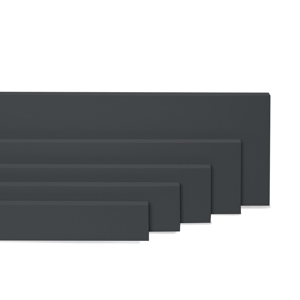 James Hardie 90720742 Magnolia Home Collection HZ10 Last Embers Fiber Cement Trim Smooth 1.00-in x 5.5-in x 144-in