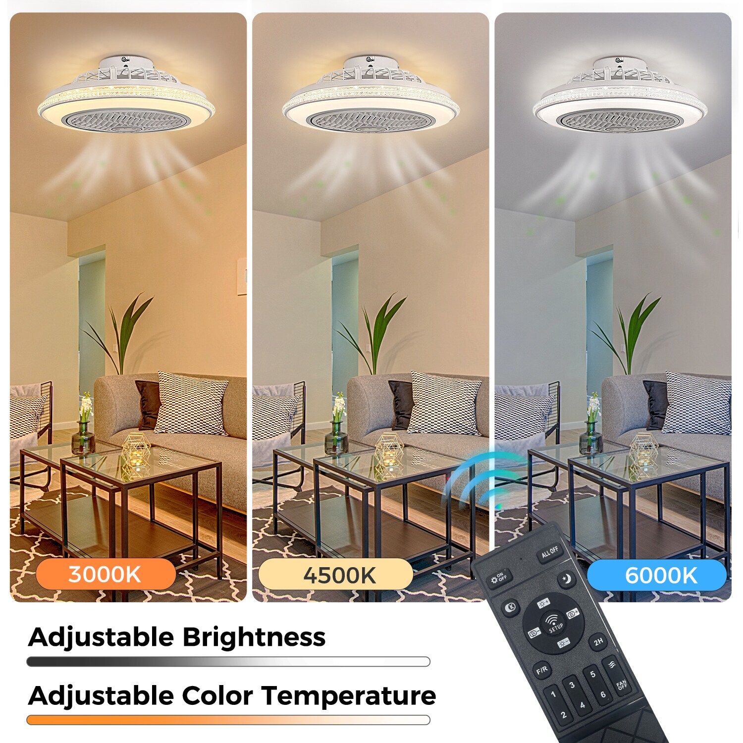 DORESshop LSC-SR-FS01401EWH Ceiling-Fans - View #4