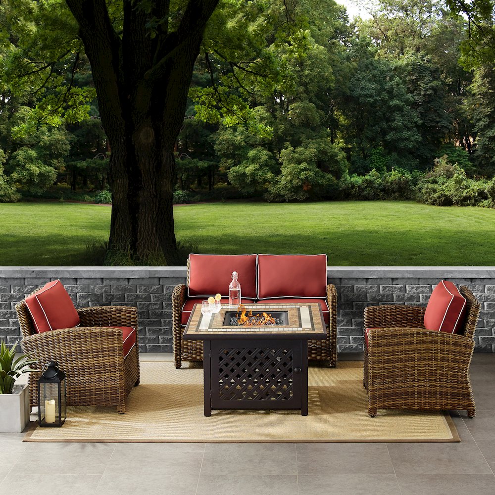 Crosley Furniture KO70160-SG Patio-Conversation-Sets - View #5