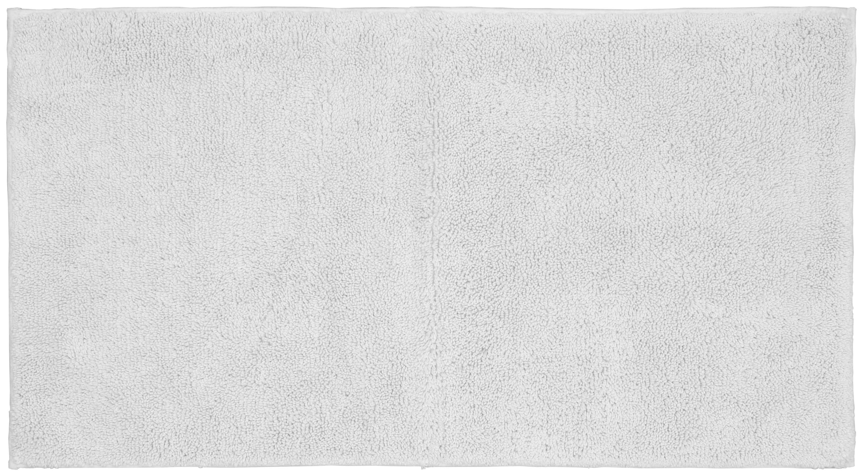 Garland Rug BA050W024040I1 Queen Cotton 24-in x 40-in White Cotton Bath rug