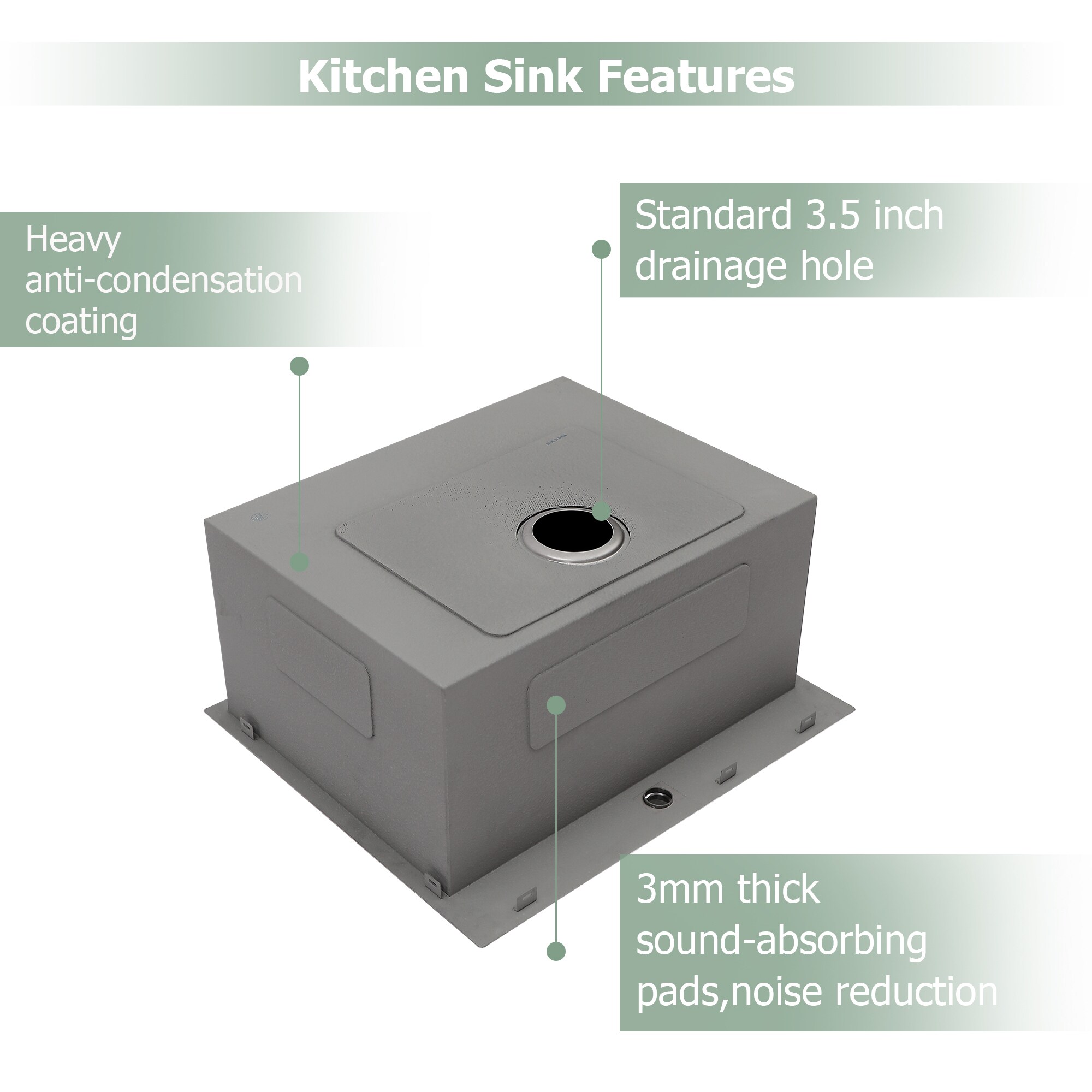 LIVIZA TLY-SS60073 Laundry-Tubs-Utility-Sinks - View #5