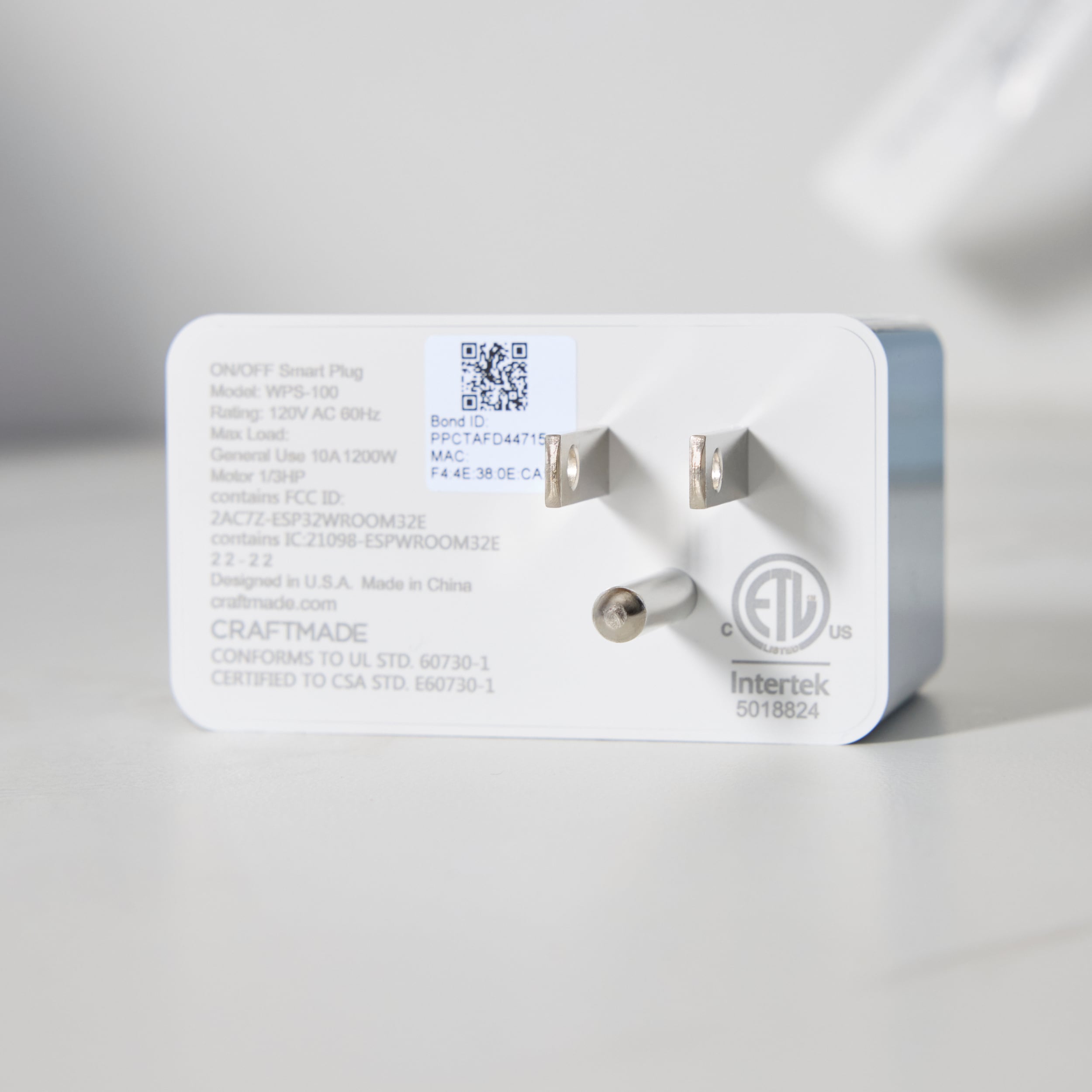 Craftmade WPS-100 Iris-Smart-Plug - View #6