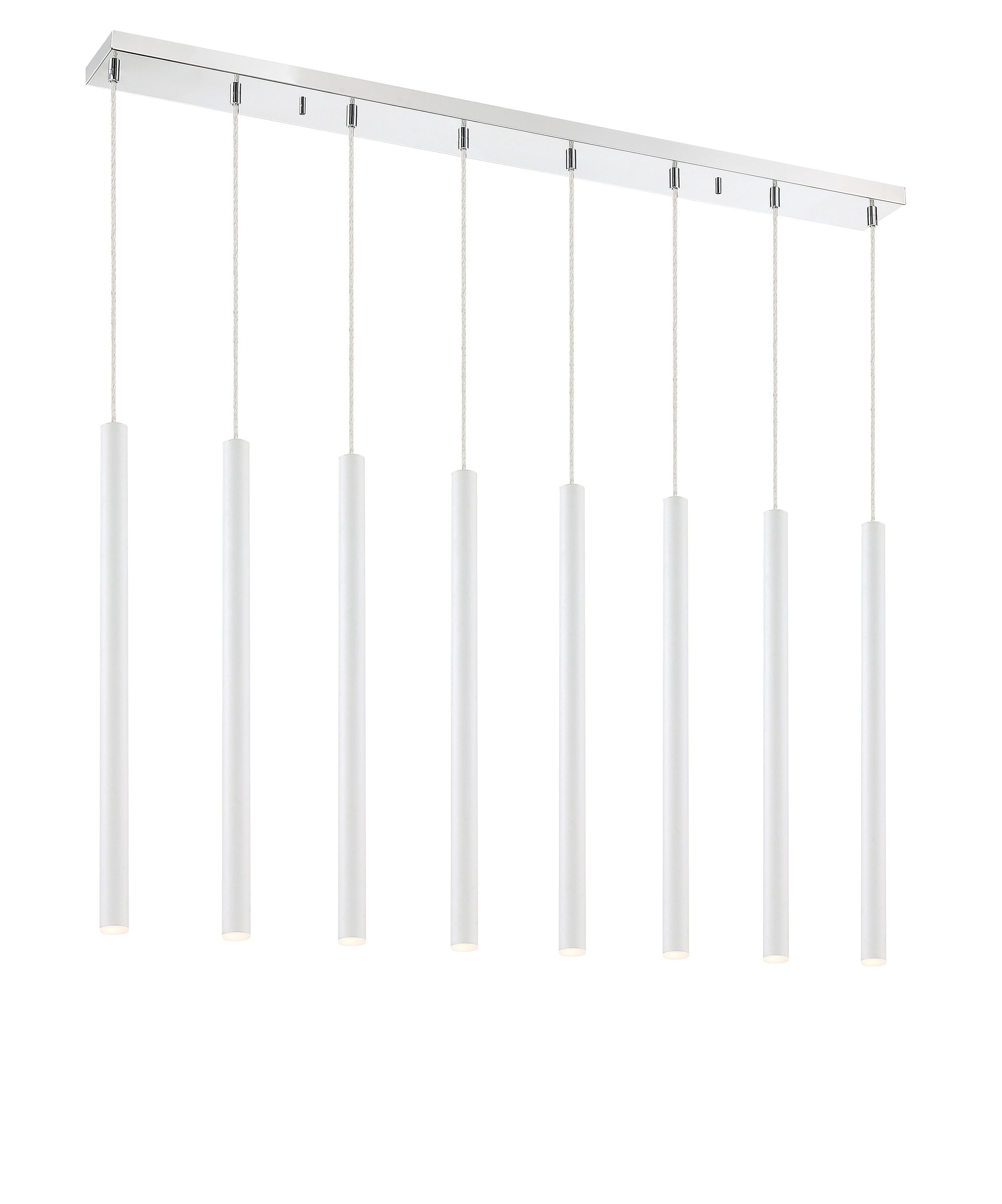 Z-Lite 917MP24-WH-LED-8LCH Pool-Table-Lighting - View #2