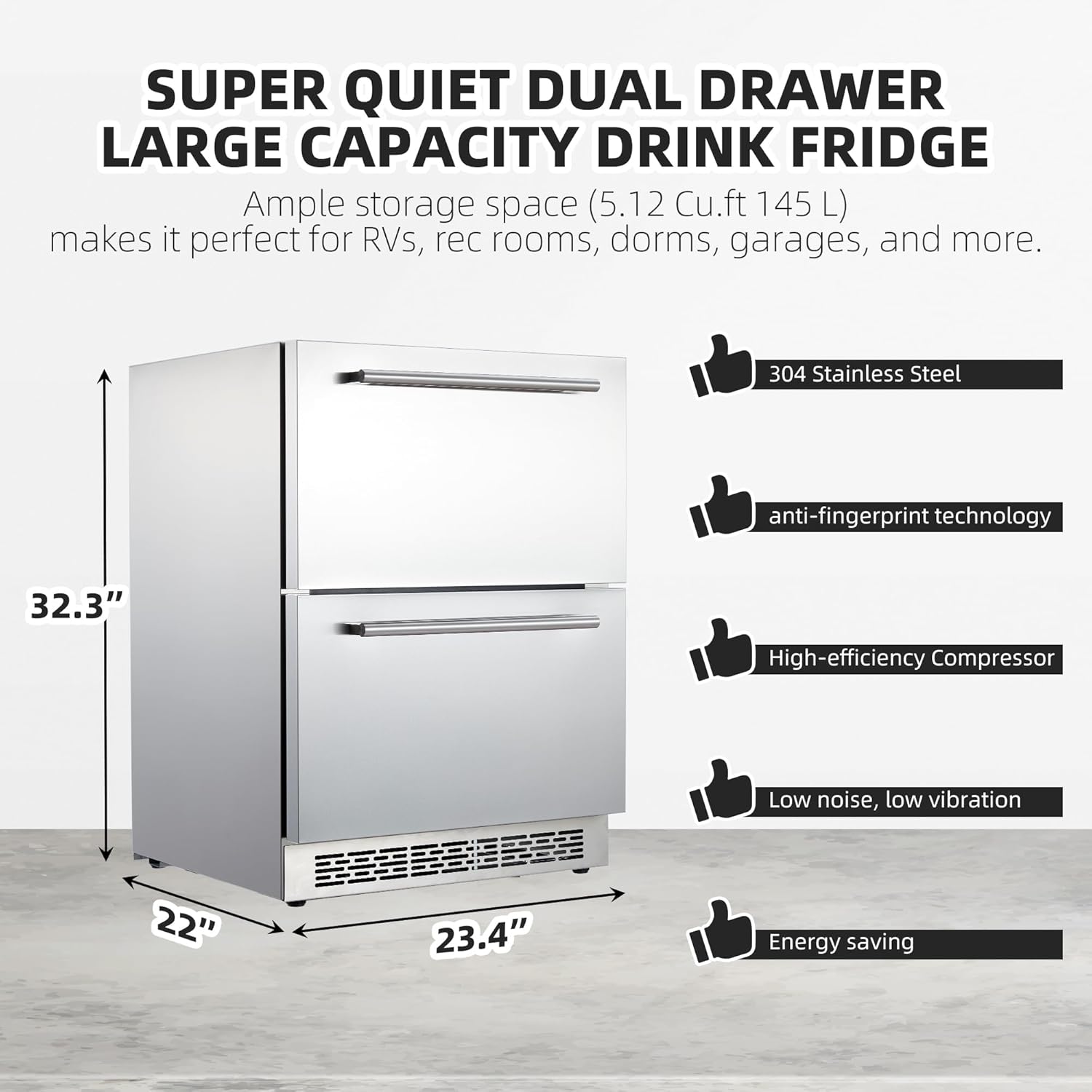 Qeetex FRI-PHO1113SBI7 Beverage-Dispensers - View #4