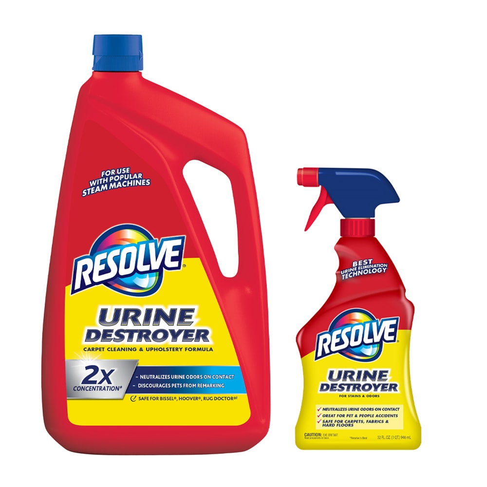 Resolve Pet Urine Destroyer Spot Remover Carpet Cleaner Liquid Bundle At Lowes Com