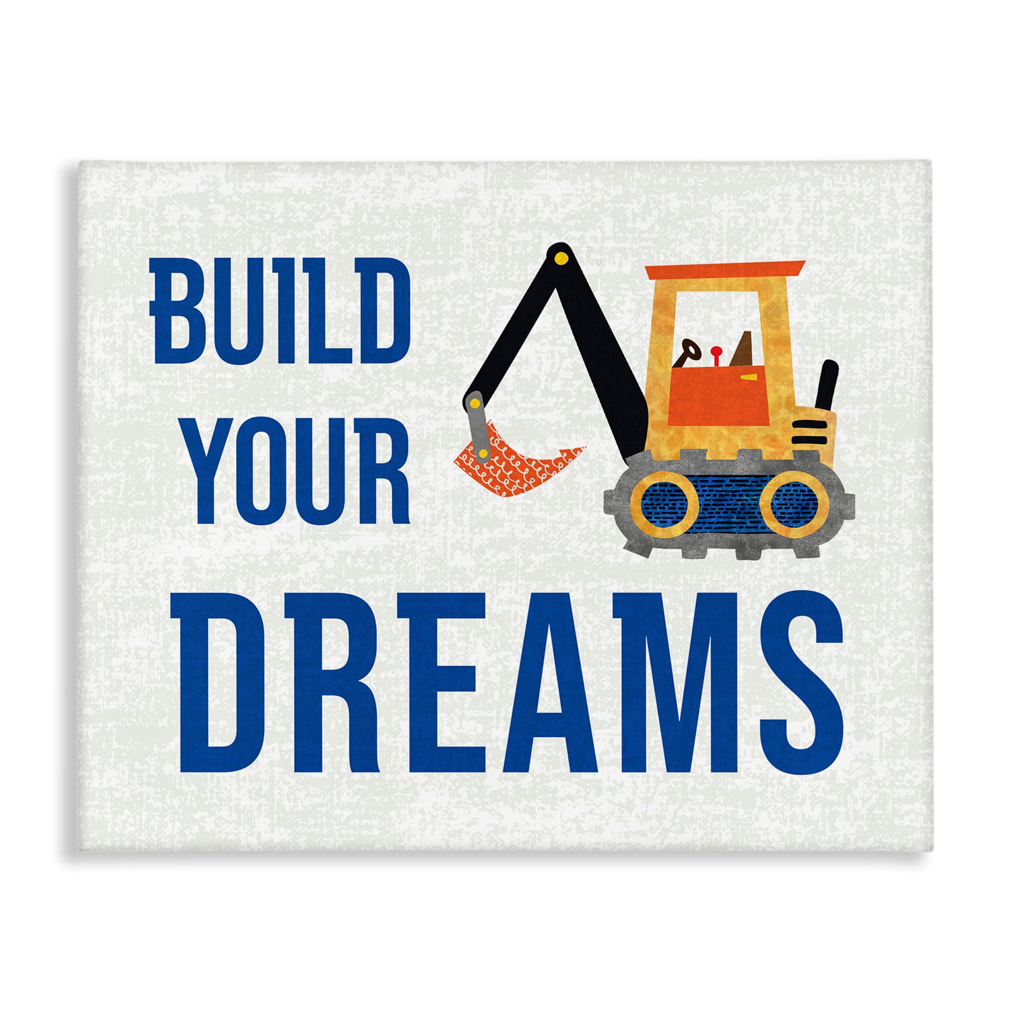 Stupell Industries BT-945-CN-30X40 Build Your Dreams Canvas Wall Art By Conrad Knutsen 40 x 30