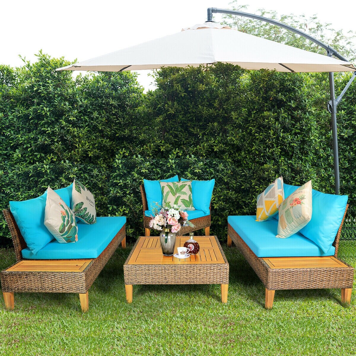 Slickblue D-CO-+UT11456WH Patio-Conversation-Sets - View #6