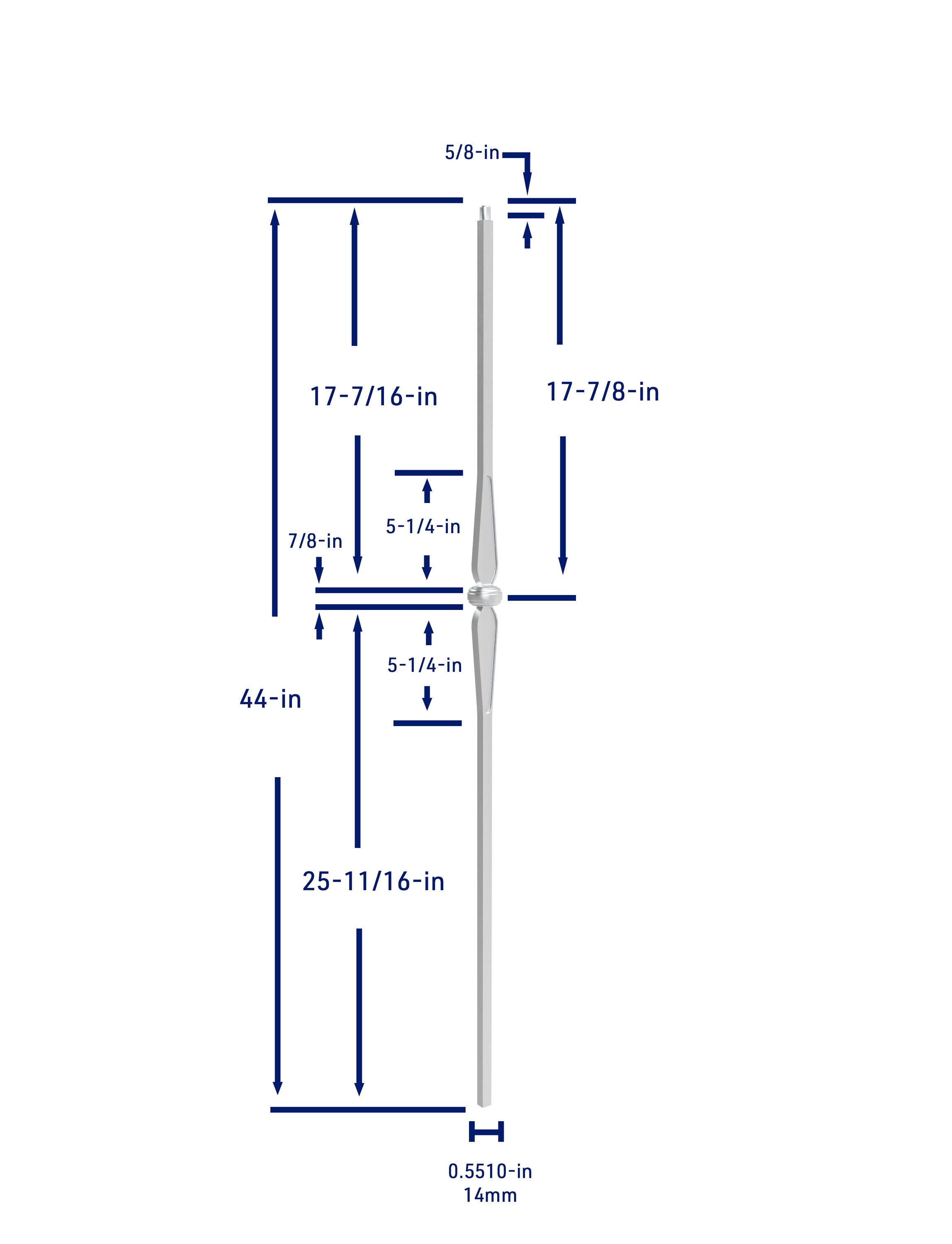 Crown Heritage 4583501NI44 Interior-Stairpart-Balusters - View #4