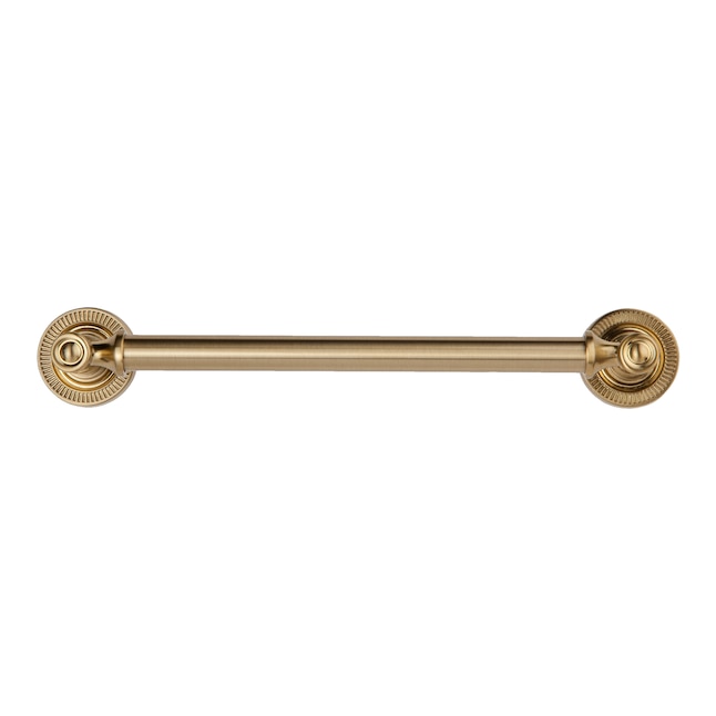 Sumner Street Home Hardware Minted 6-in Center to Center Satin Brass  Cylindrical Bar Drawer Pulls in the Drawer Pulls department at