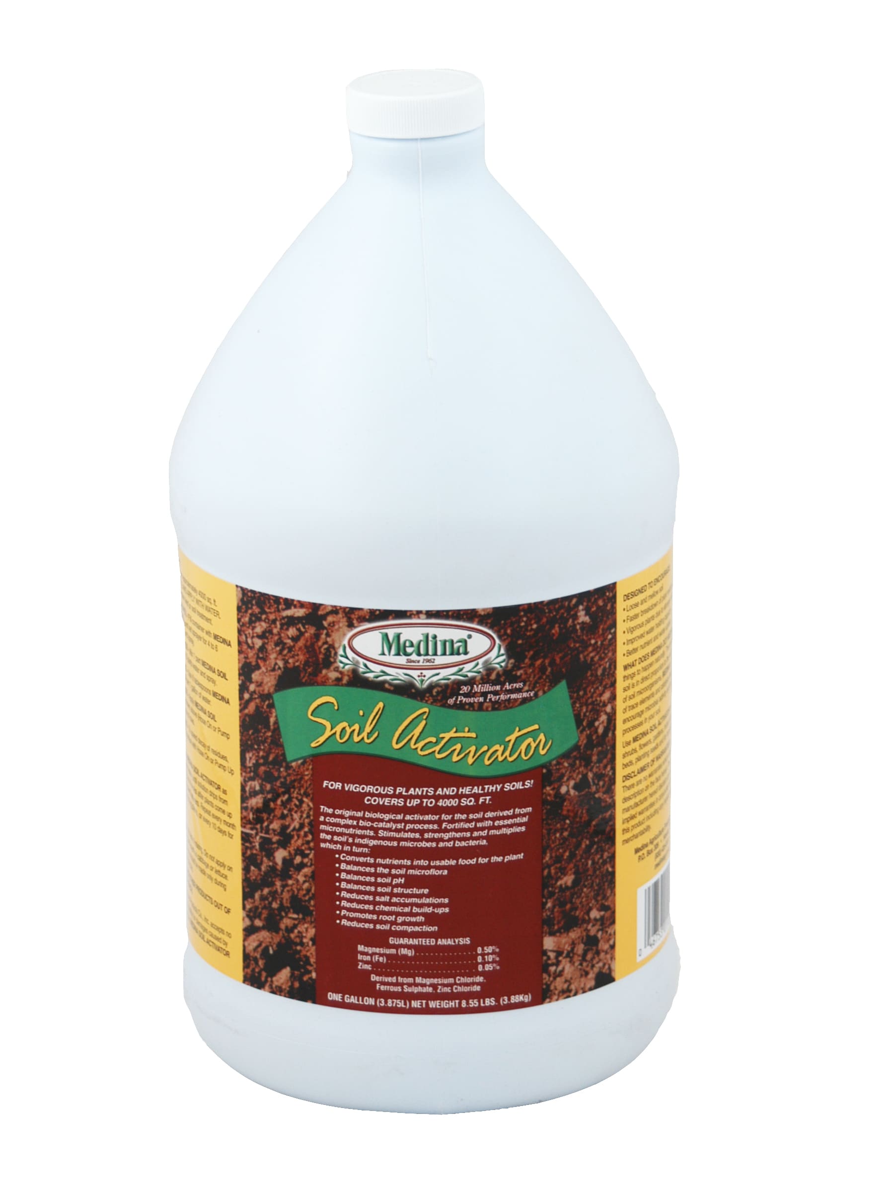 Medina MN010 Soil Activator 1-Gallon 128-fl oz 4000-sq ft Organic All Purpose Lawn Fertilizer Liquid