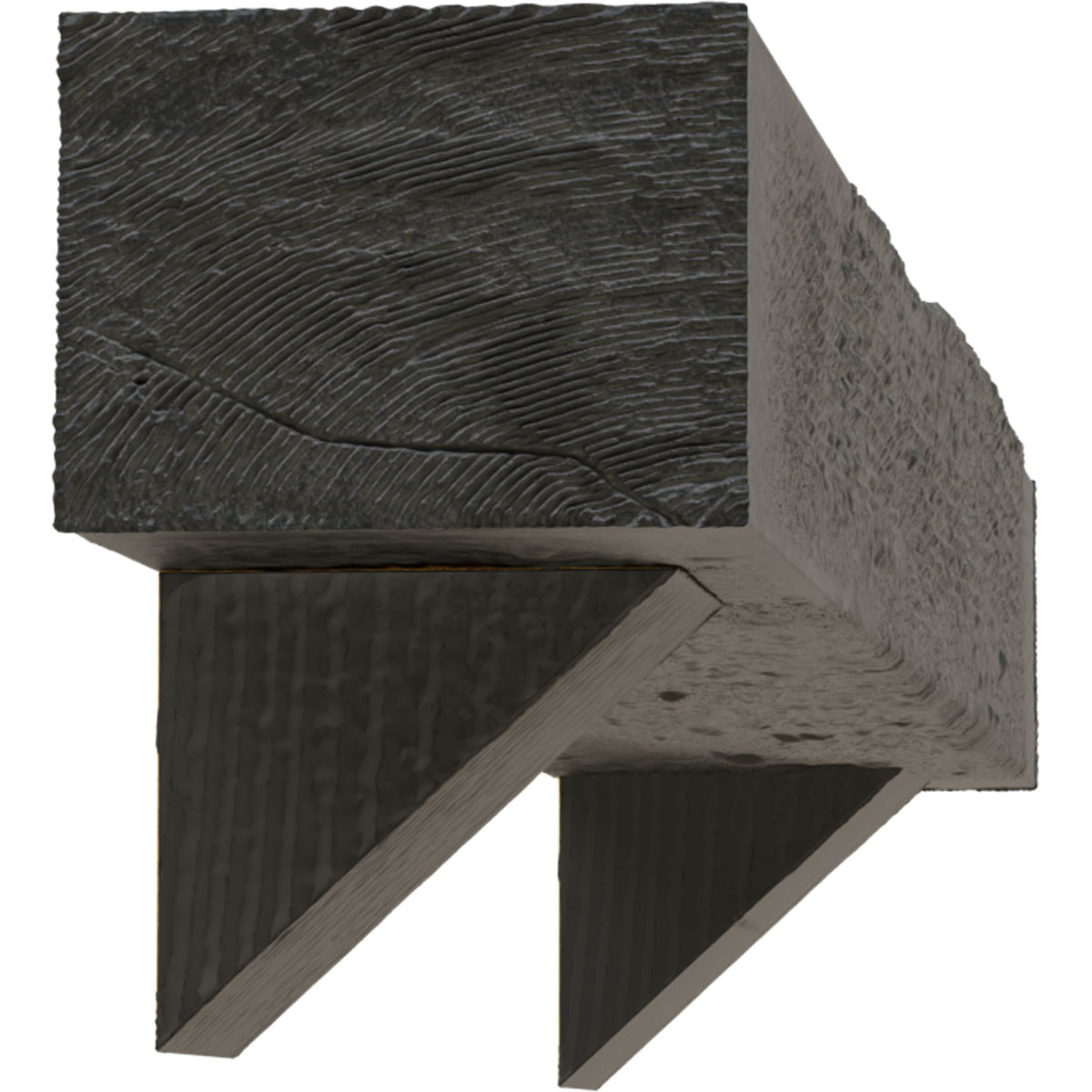 Ekena Millwork MANURS04X04X48BKES Mantel-Shelves - View #4