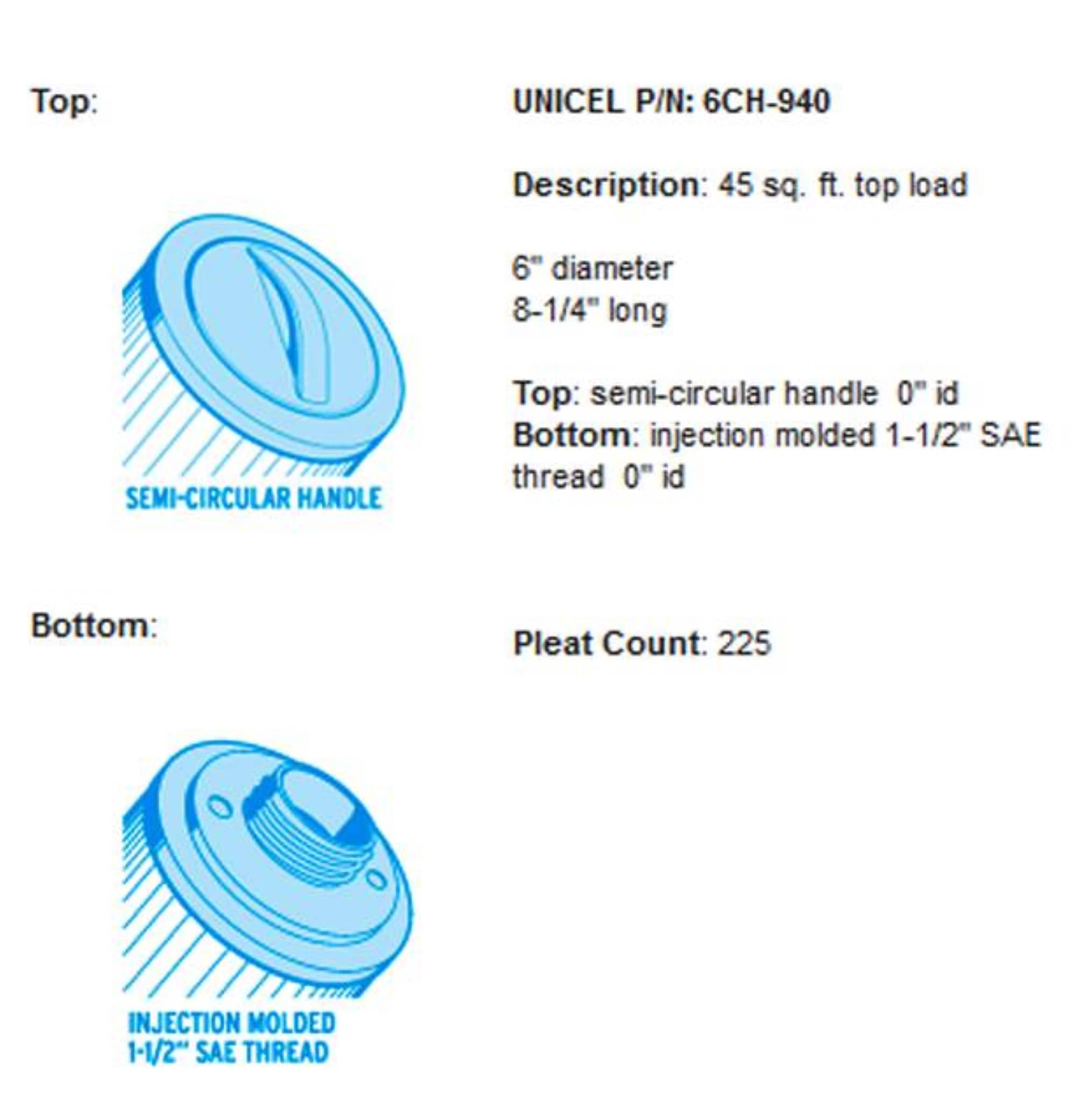 Unicel 44242 Pool-Filter-Skim-Sys-Parts - View #11