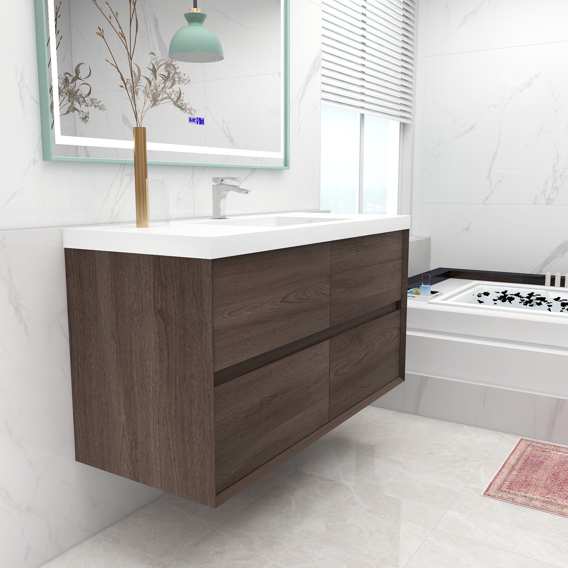 BV Better Vanity SLIM48S-RO Bath-Vanity-Combo - View #6