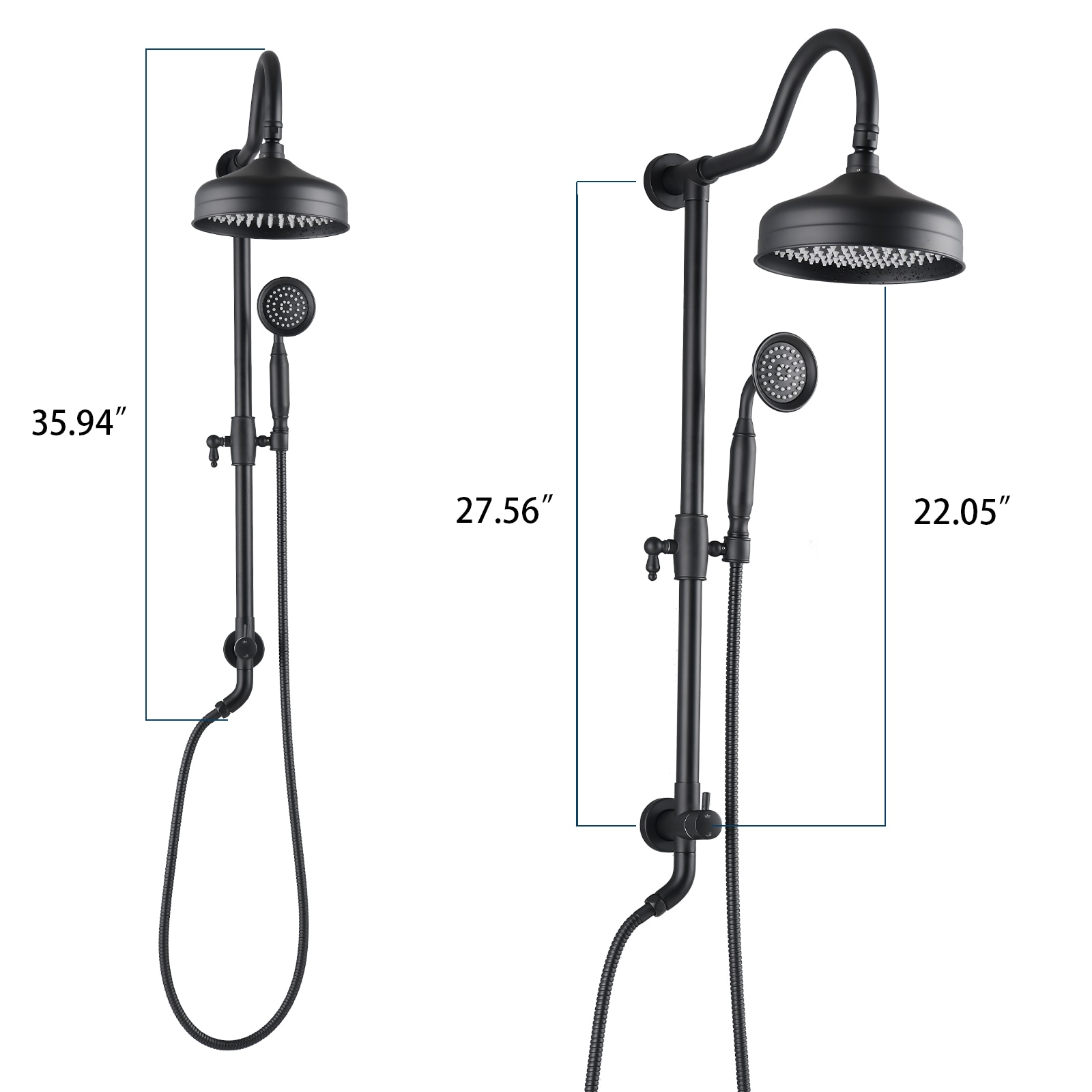 Wooakway FXLS0606-605BATH04 Showerhead-Bar-Panels - View #4