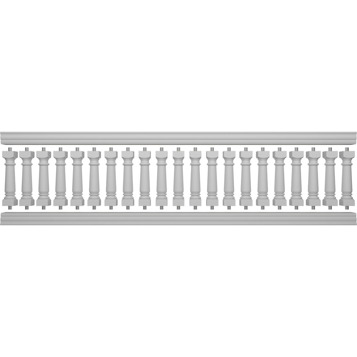 Ekena Millwork BALK38X156WEG railings - View #5