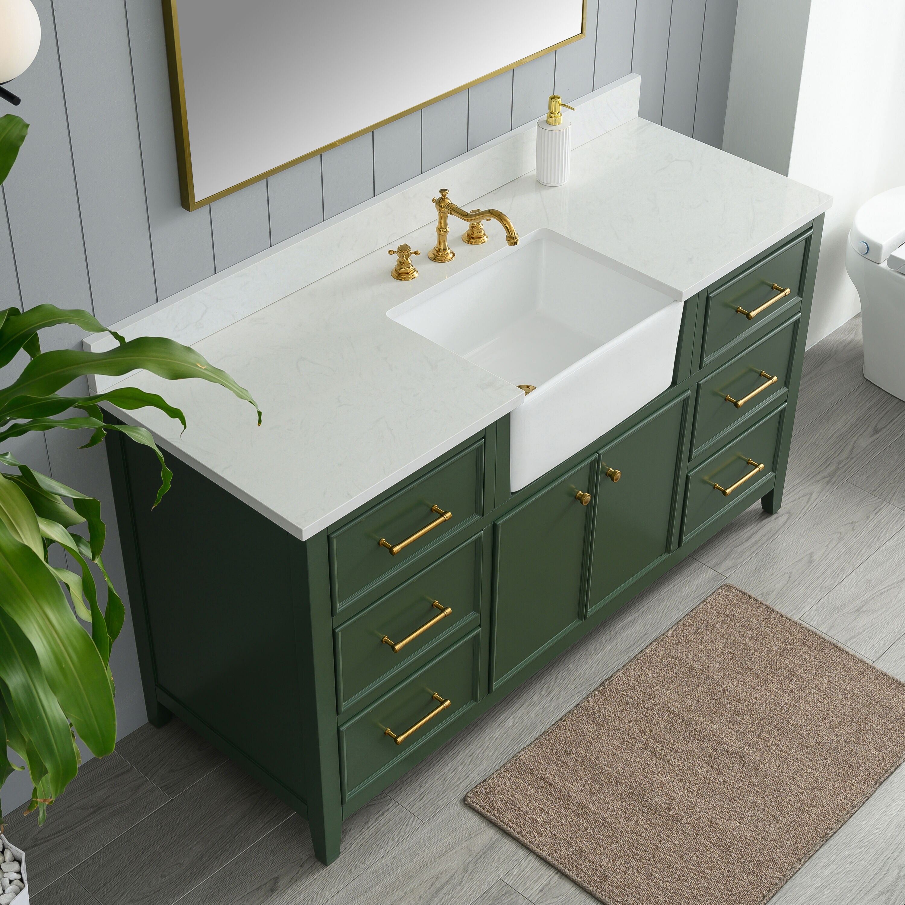 Sudio Design CASEY-60EG-S Bath-Vanity-Combo - View #4