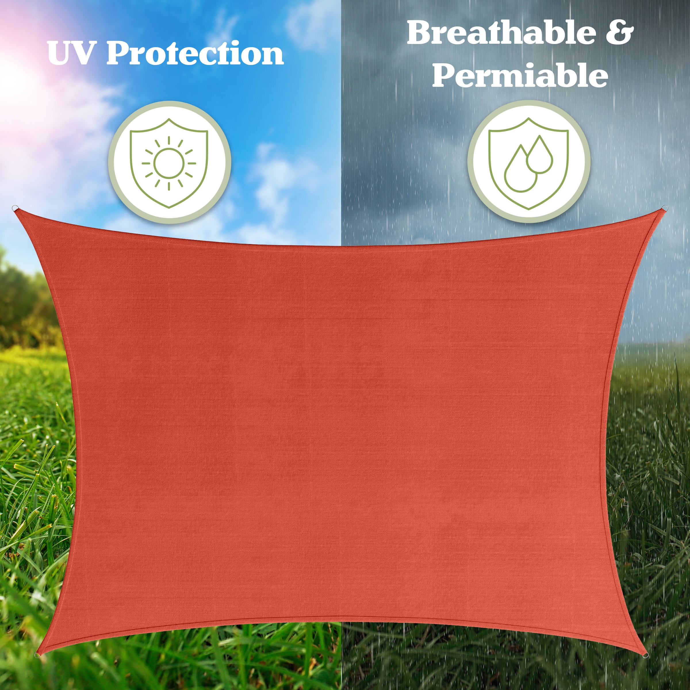 Pure Garden 50-LG1487 Shade-Sails-Fabric - View #5