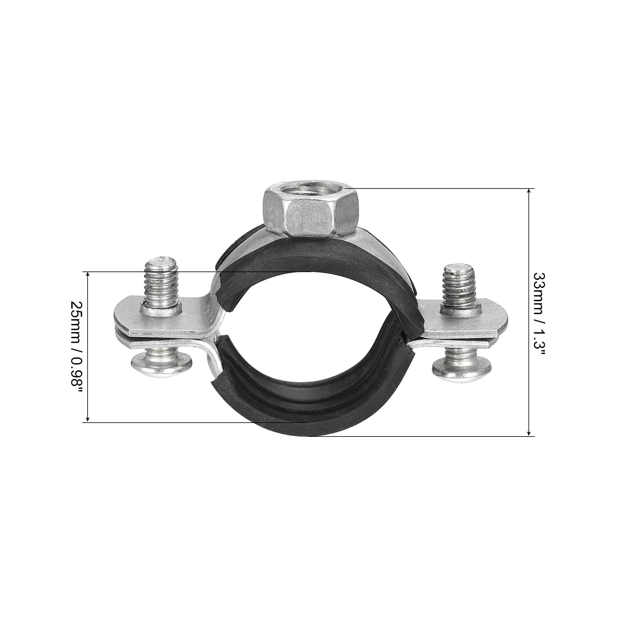 Unique Bargains S26051100UX8047 Pipe-Support-Clamps - View #3