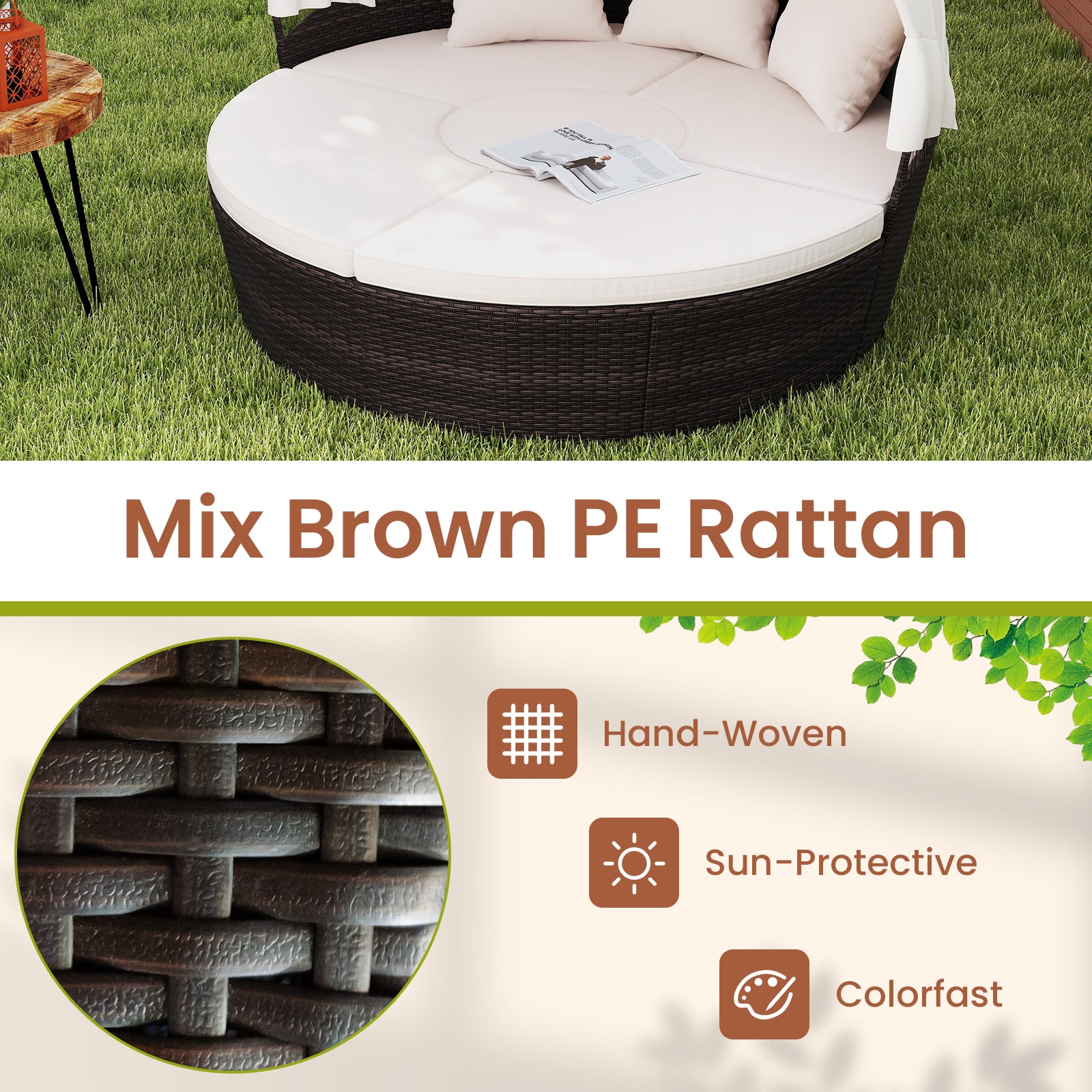  AA590WH Patio-Sofas-Daybeds - View #2