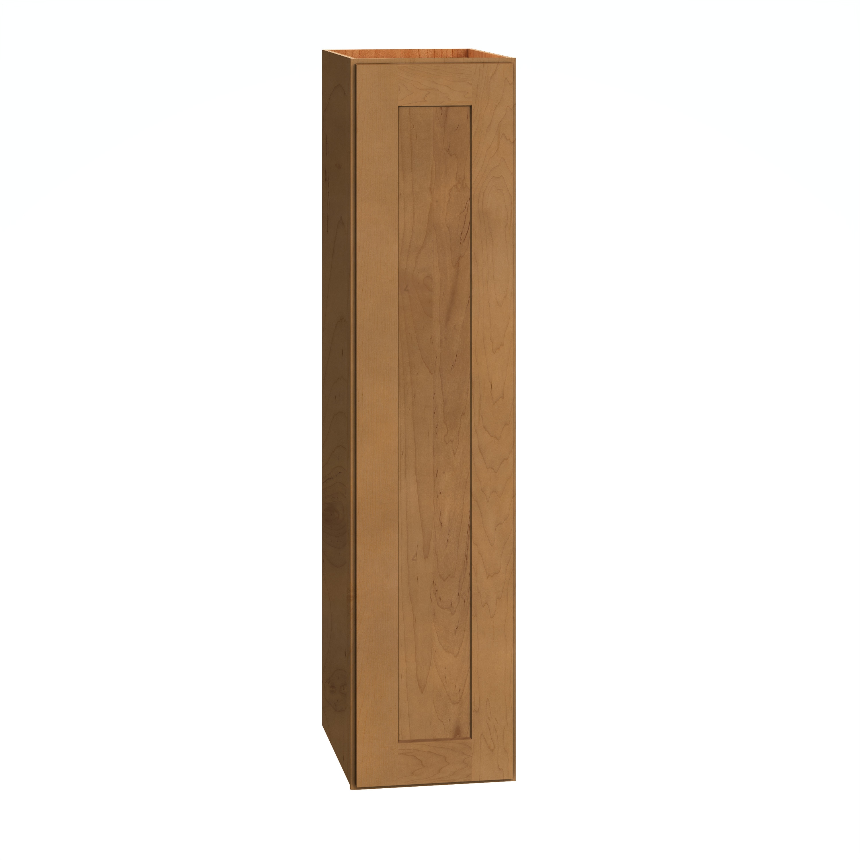 Diamond Express 62L-W939R Jamestown 9-in W x 39-in H x 12-in D Sahara Brown Wall Fully assembled Plywood Cabinet (Recessed Panel Shaker)
